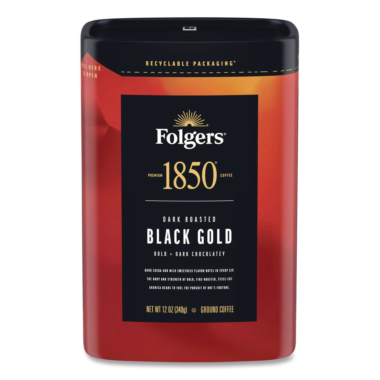Black Coffee - Dark - Ground - Black Gold - 1 Each