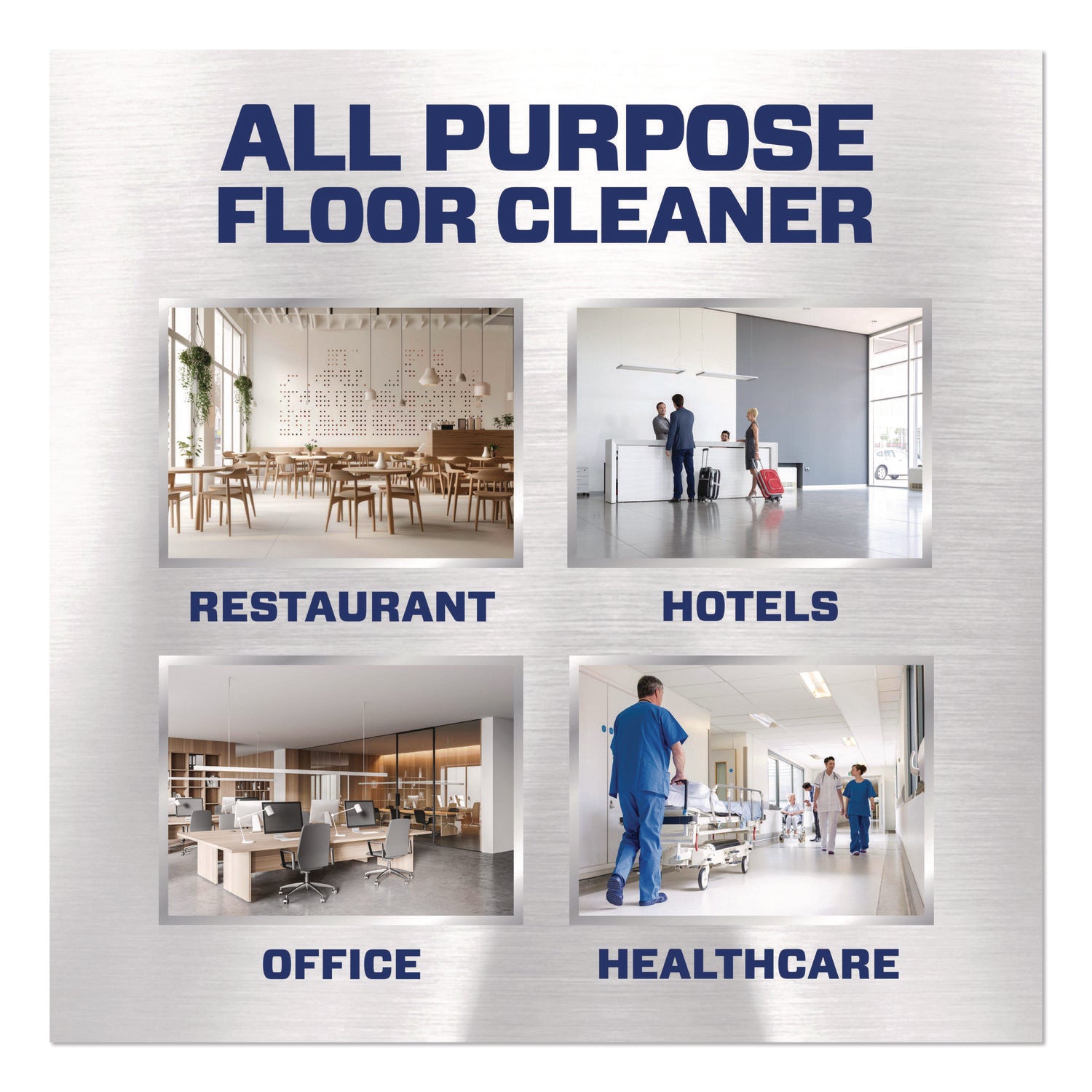 Mr. Clean Professional Finished Floor Cleaner - For Tile - Liquid - 128 fl oz (4 quart) - Residue-free - Yellow - 3 / Carton