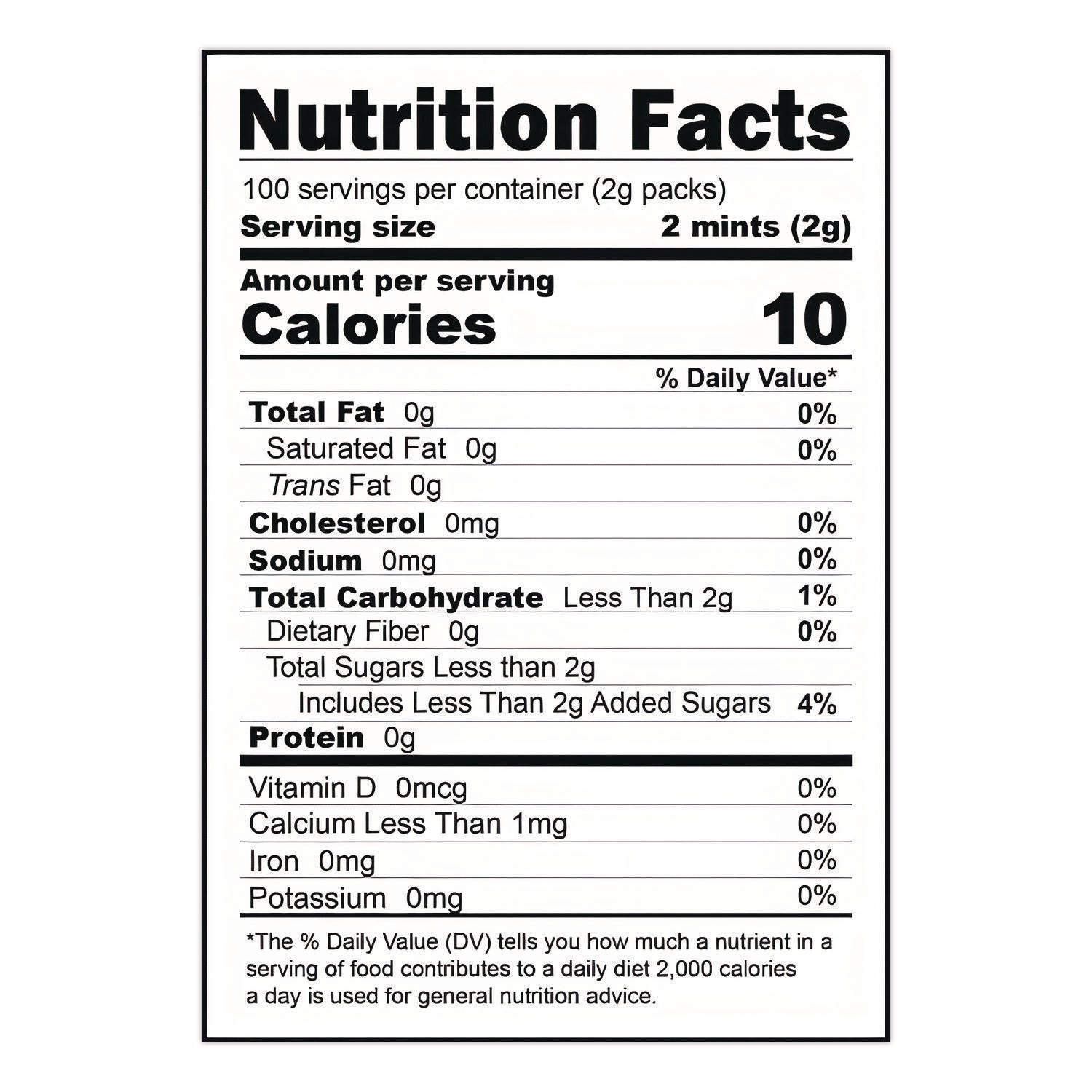 VerMints Organic Mints/Pastilles, Wintergreen, 2 Mints/0.7 oz, Individually Wrapped, 100/Box