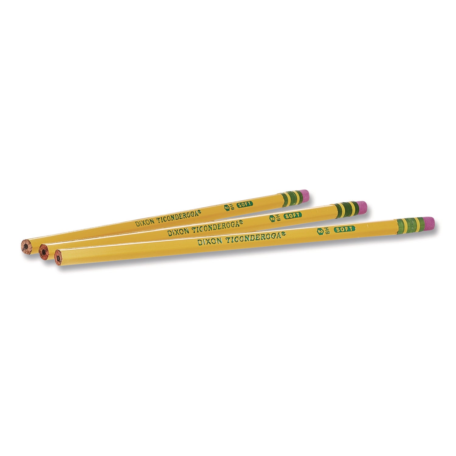 Ticonderoga Wood-Cased Pencils - Black Lead - #3 - Yellow Barrel - 1 Dozen