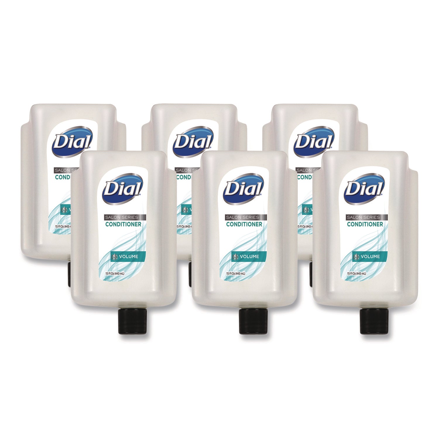 For Thick Hair - 15 fl oz (443.6 mL) - Bottle Dispenser - White - 1 Each