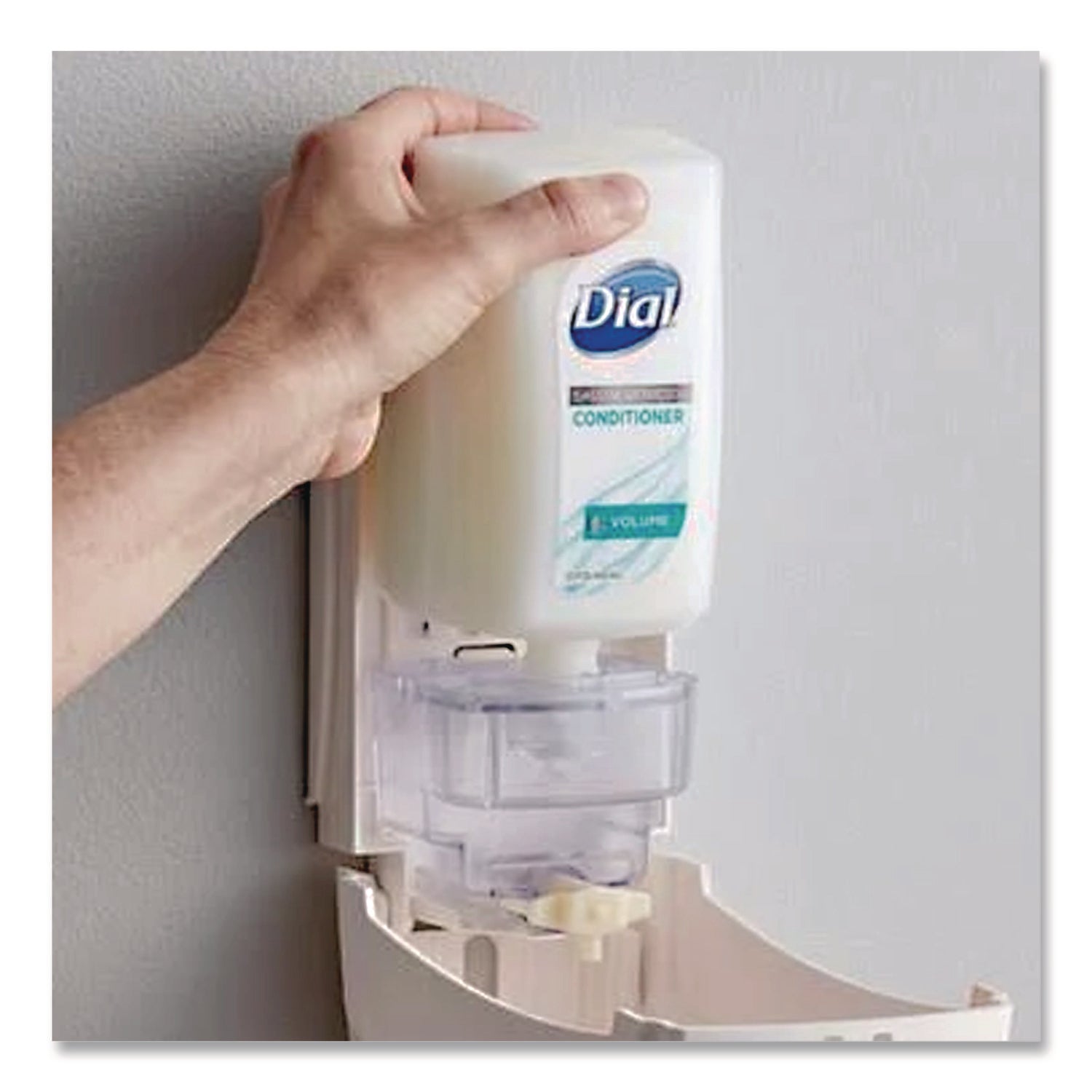 For Thick Hair - 15 fl oz (443.6 mL) - Bottle Dispenser - White - 1 Each