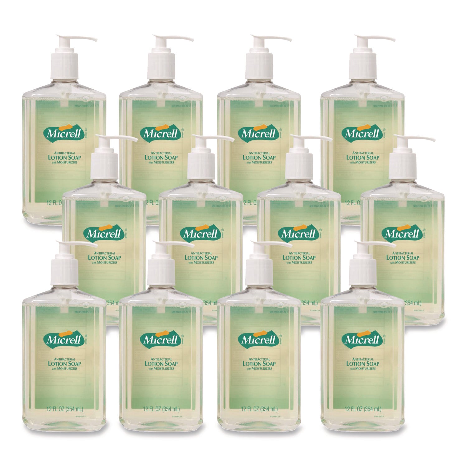Antibacterial Lotion Soap, Light Scent, 12 oz