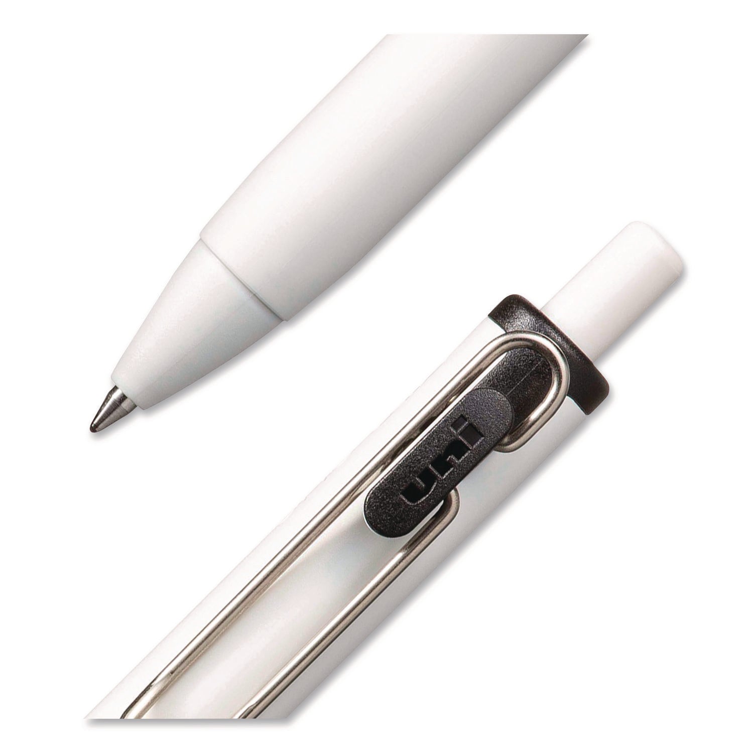uniONE Gel Pen, Retractable, Medium 0.7 mm, Assorted Business Ink and Barrel Colors, 5/Pack