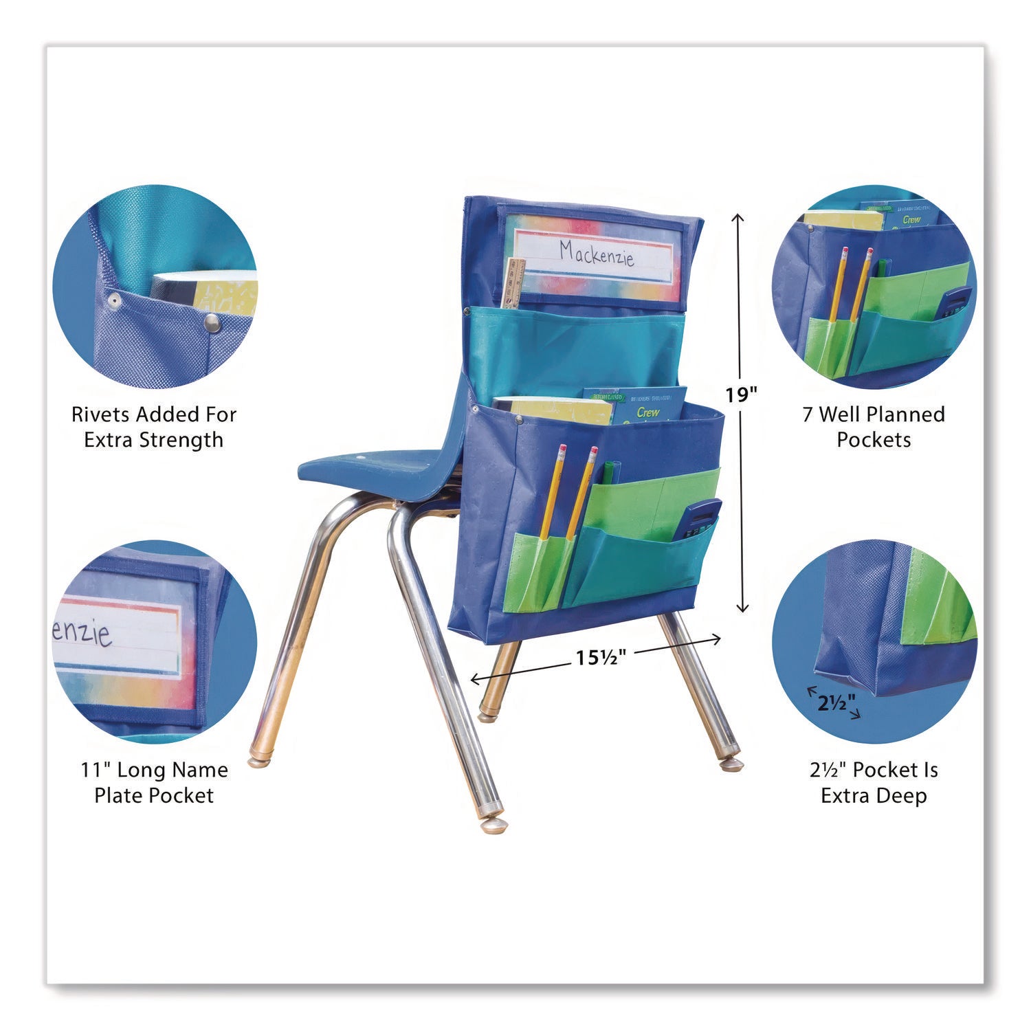 POCKET,BL,TEAL,LIME,CHAIR