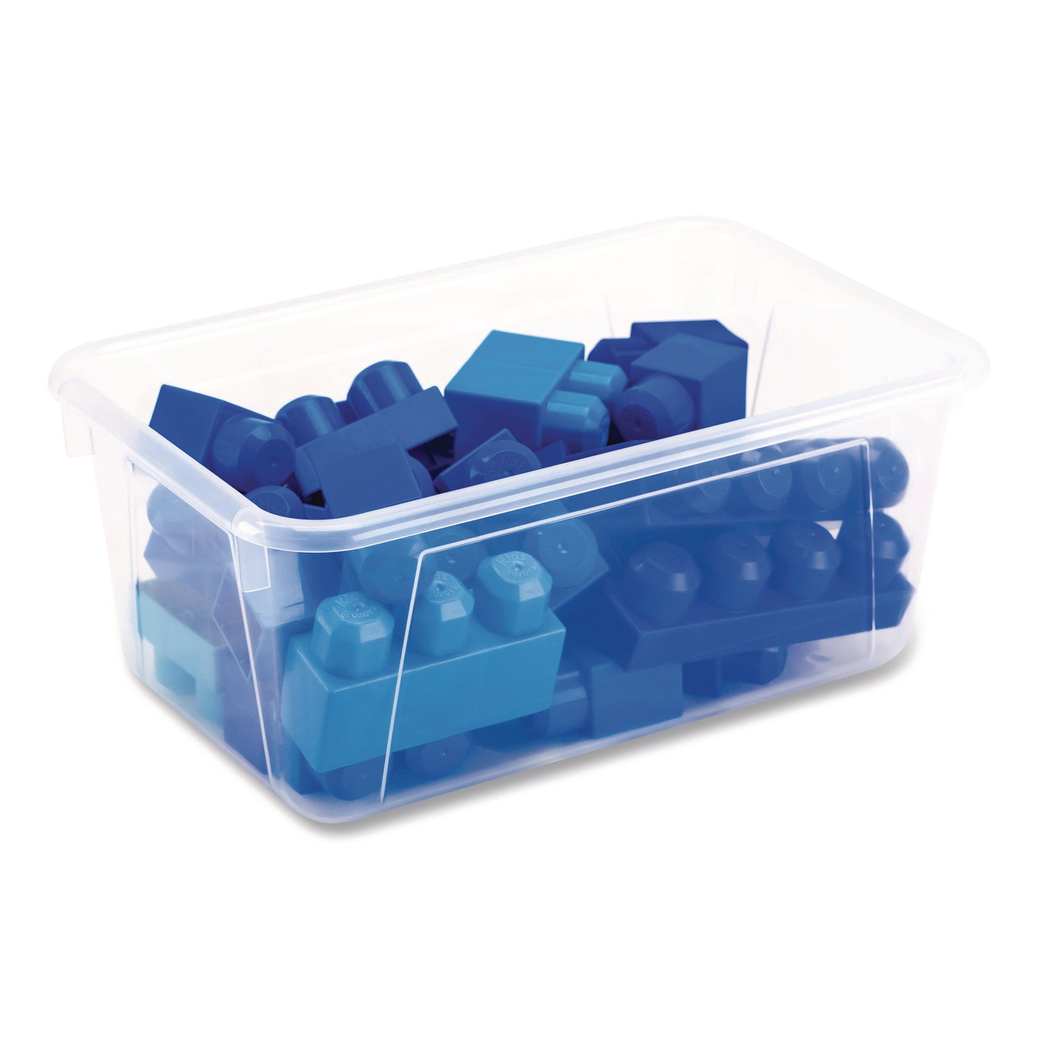 Small Cubby Bin, Translucent, 5-Pack