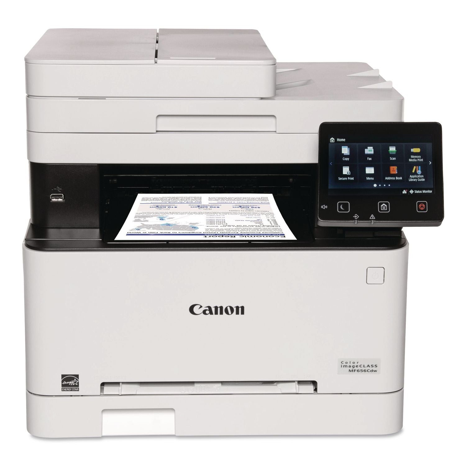 Canon imageCLASS MF656Cdw Wireless Laser Multifunction Printer - Color - White