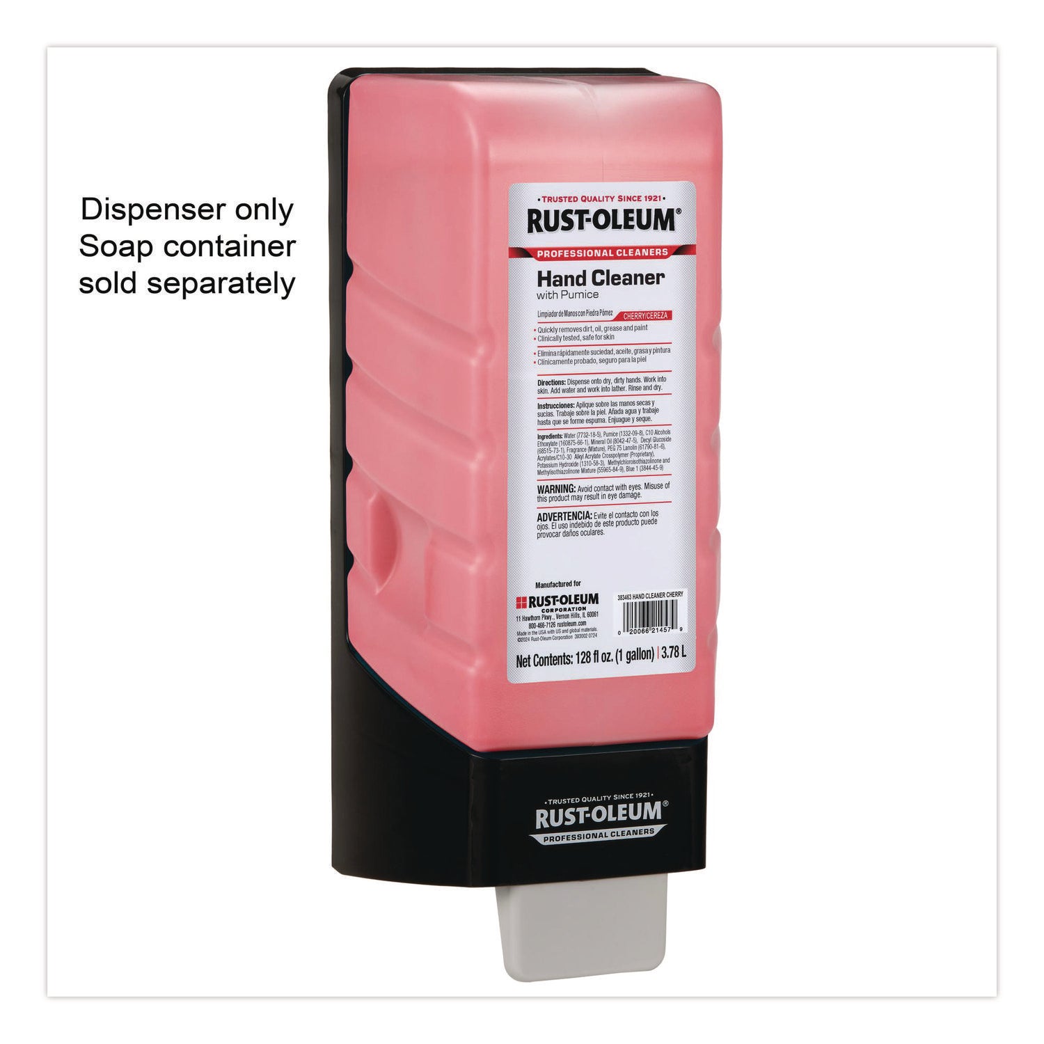 1 gal Capacity - Heavy Duty - Black - 1 Each