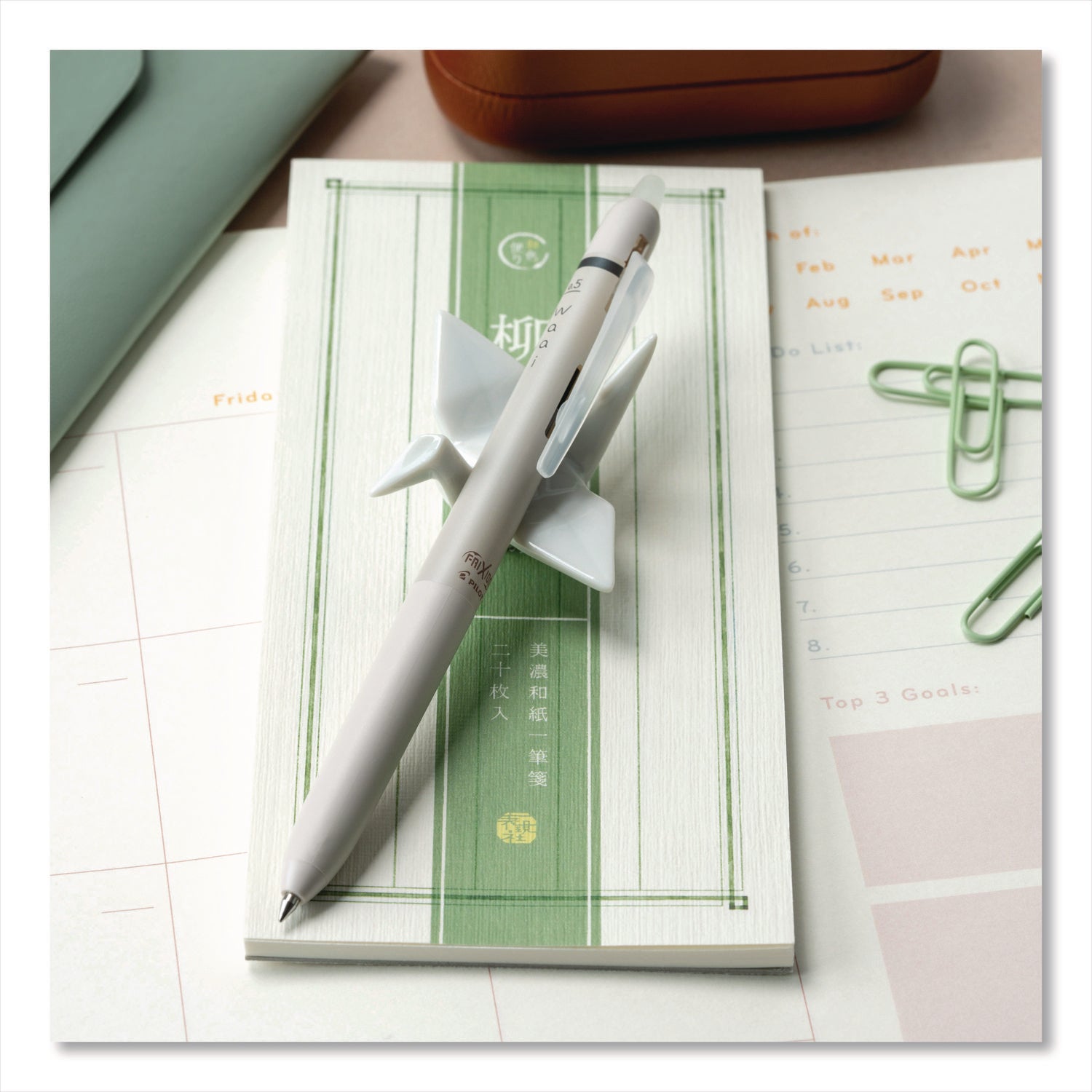 Pilot FriXion Waai Pen Collection - 0.5 mm Extra Fine Pen Point - Retractable - Erasable - Black Ink - Gel-based - Writing - 1 Dozen