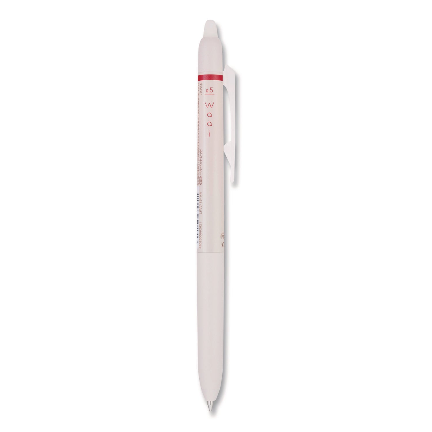 Pilot FriXion Waai Pen Collection - 0.5 mm Extra Fine Pen Point - Retractable - Erasable - Cherry Ink - Gel-based - Writing - 1 Dozen