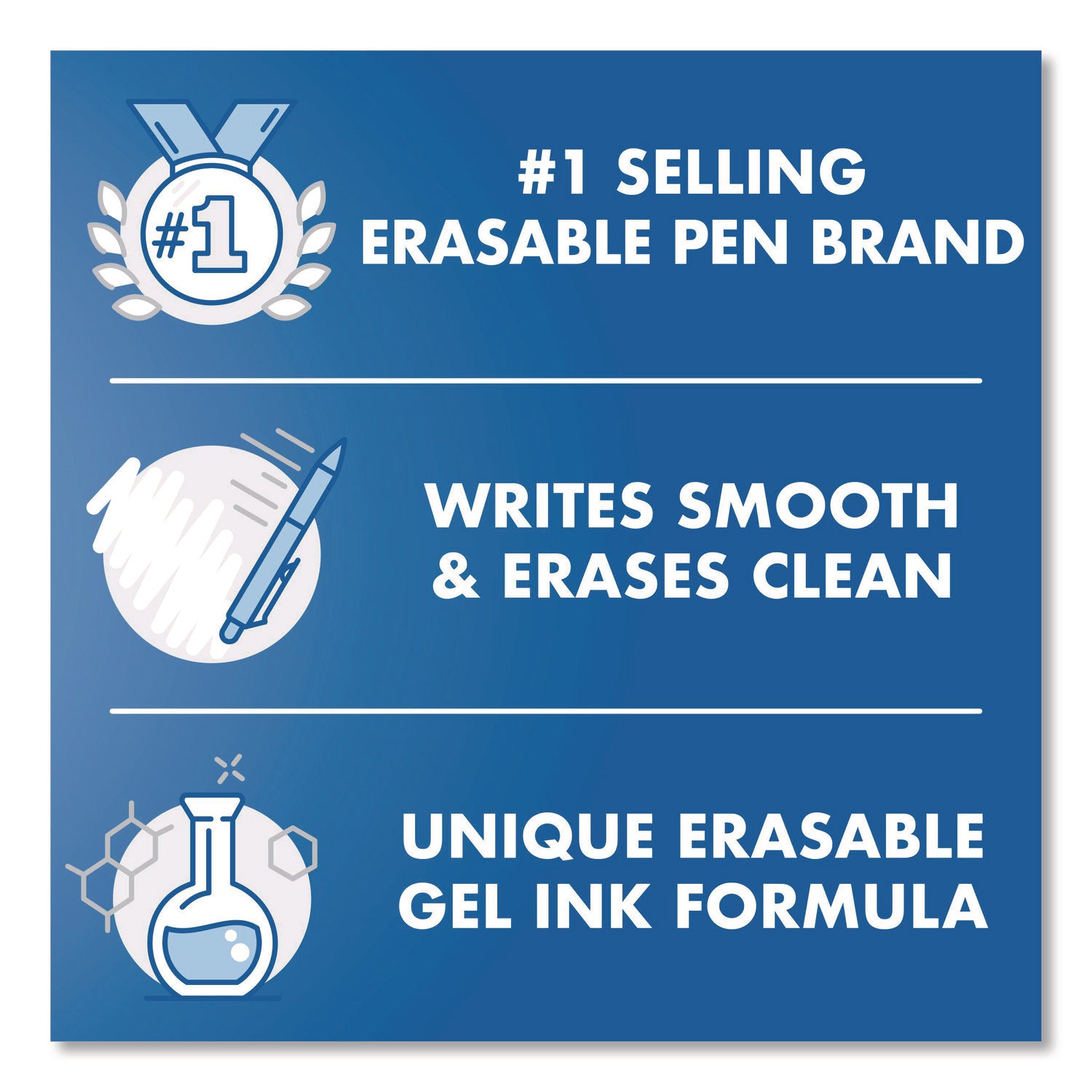 Pilot FriXion Waai Pen Collection - 0.5 mm Extra Fine Pen Point - Retractable - Erasable - Cherry Ink - Gel-based - Writing - 1 Dozen