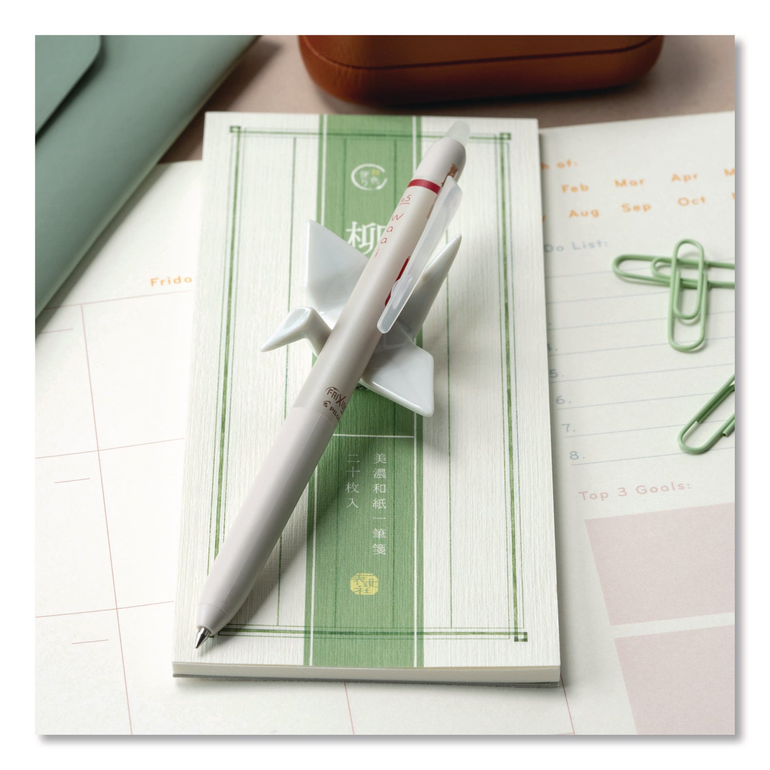Pilot FriXion Waai Pen Collection - 0.5 mm Extra Fine Pen Point - Retractable - Erasable - Cherry Ink - Gel-based - Writing - 1 Dozen