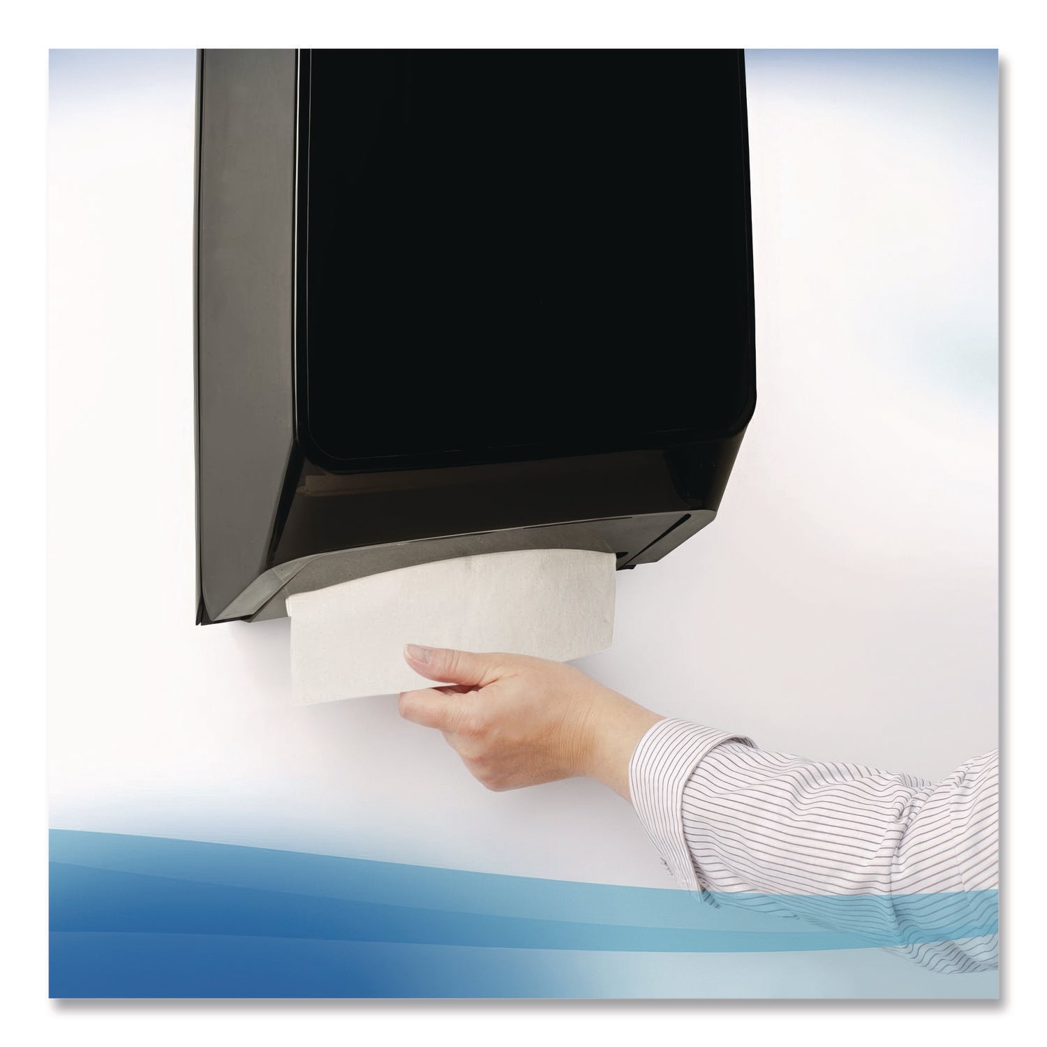 9.40" Width x 12.40" Length - White - 175/Pack - 1 Carton
