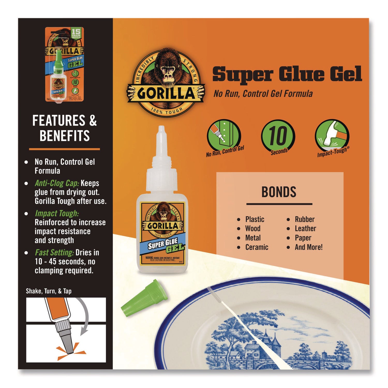 0.53 oz - Clear - 1 Each