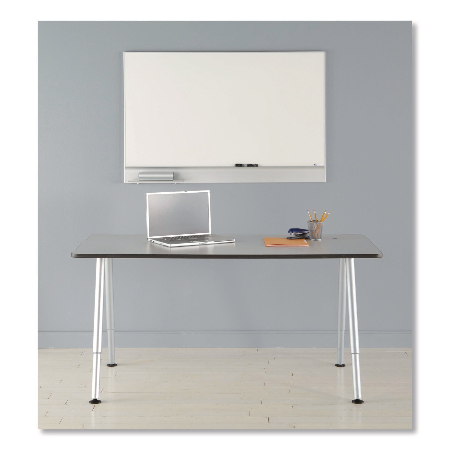 Polarity™ Magnetic Dry Erase White Board - 48" x 32" Aluminum Frame