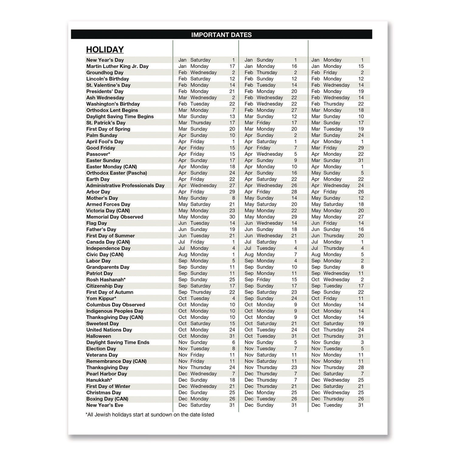 Recycled Undated Assignment Book For Intermediate Grades, 40-Weeks: Eight-Subject Day, Blue Cover, (100) 11 x 8.5 Sheets