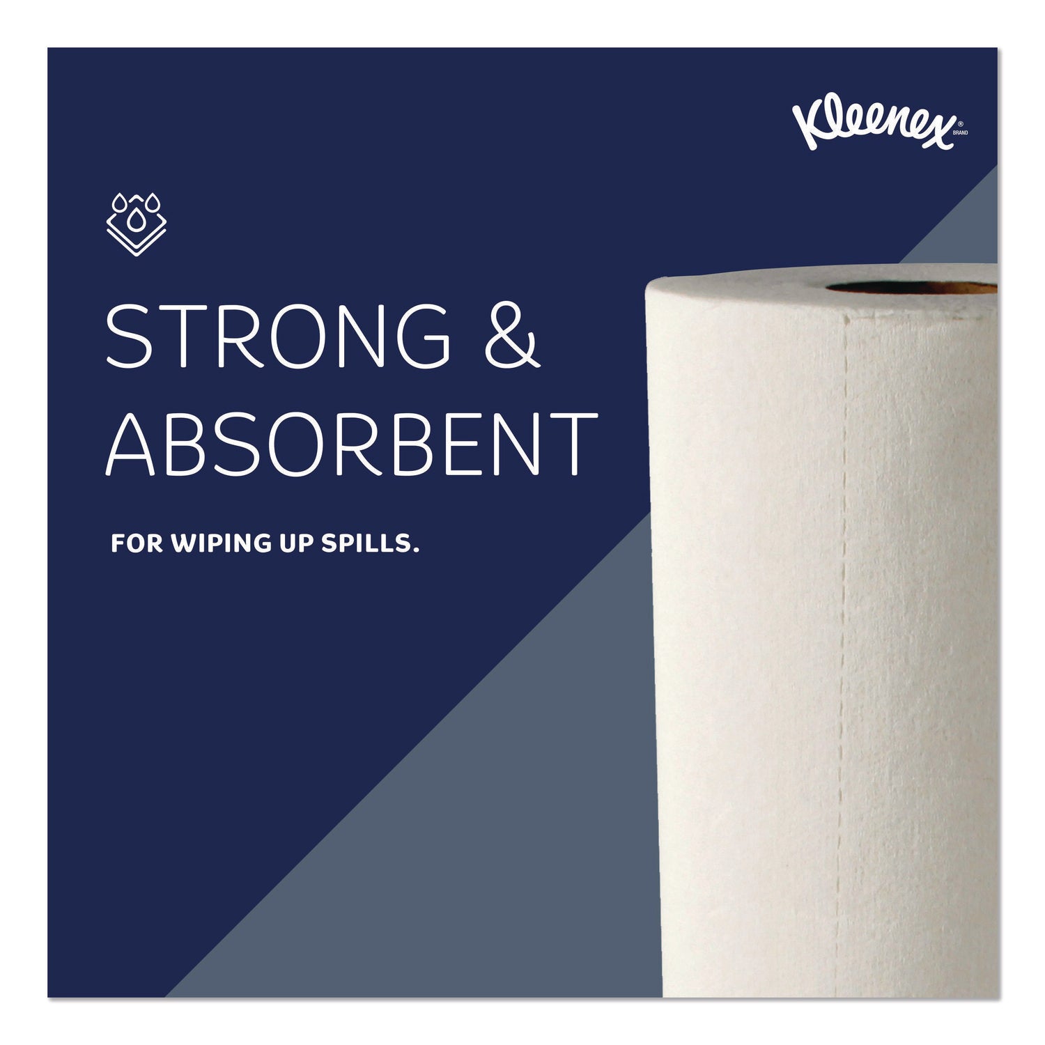 Kleenex&reg; Premier Kitchen Paper Towels - 1 Ply - 10.40" Width x 11" Length - 70 Sheets/Roll - White - Paper - 1 Roll