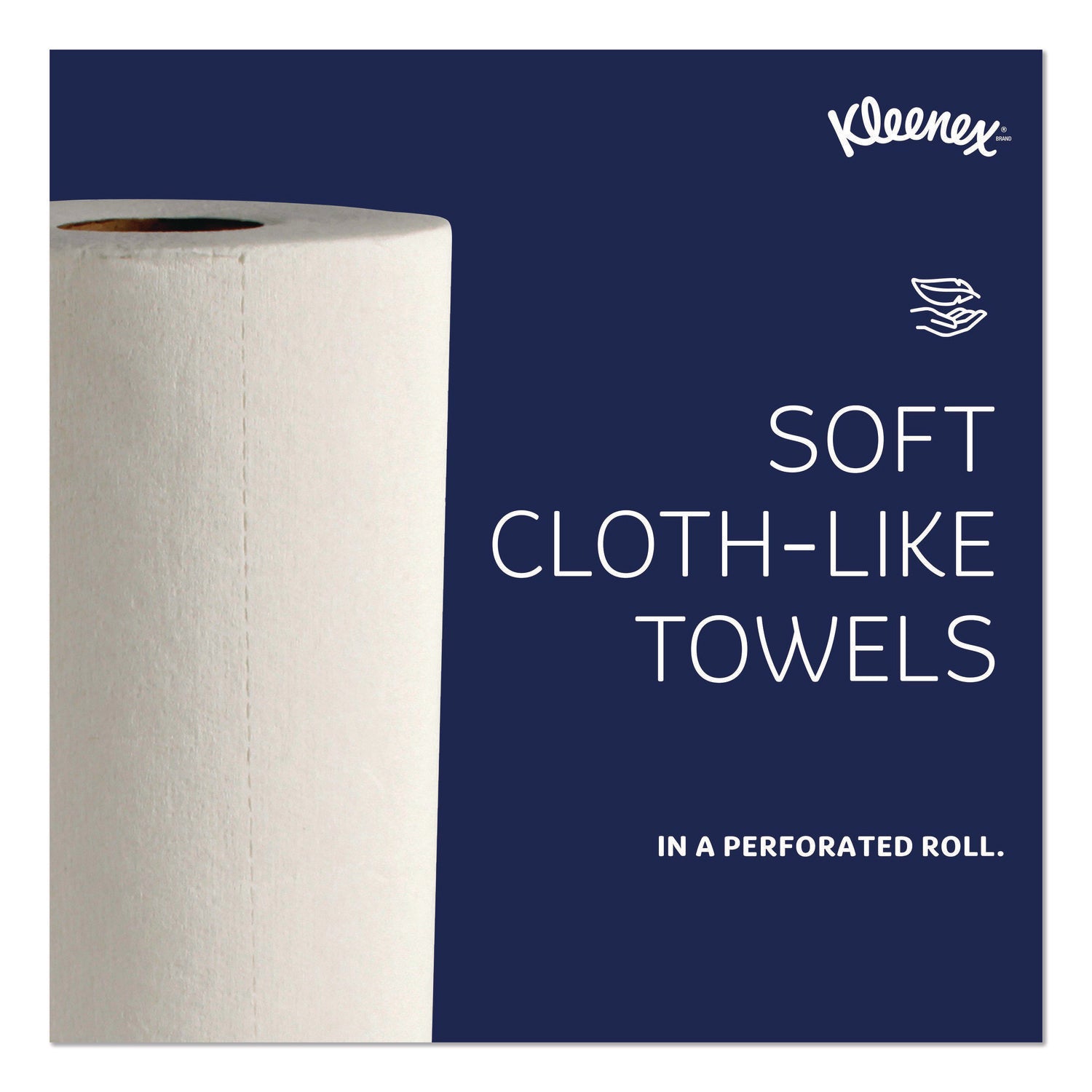 Kleenex&reg; Premier Kitchen Paper Towels - 1 Ply - 10.40" Width x 11" Length - 70 Sheets/Roll - White - Paper - 1 Roll