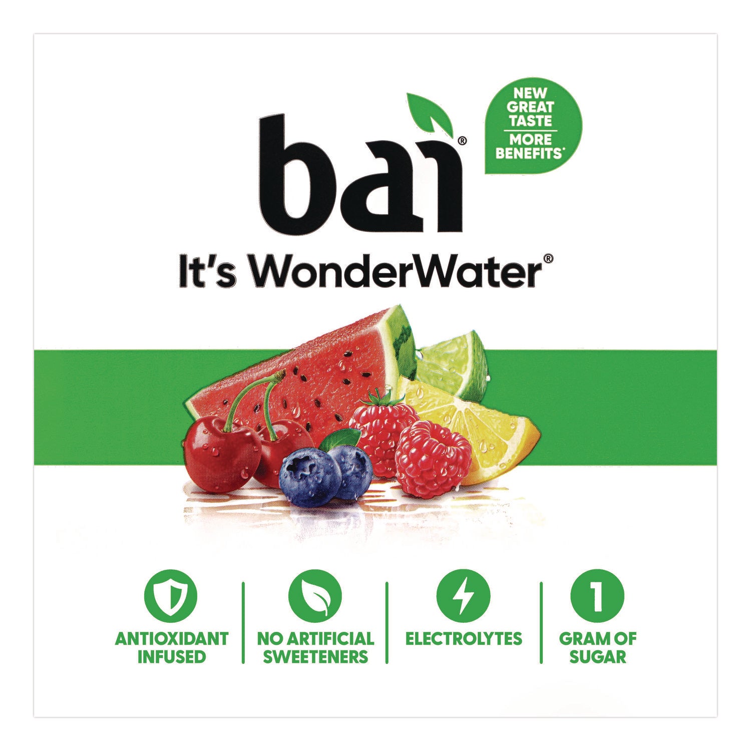 Kula Watermelon, Rubi Raspberry Lemon Lime, Brasilia Blueberry, Zambia Bing Cherry - 15 / Carton