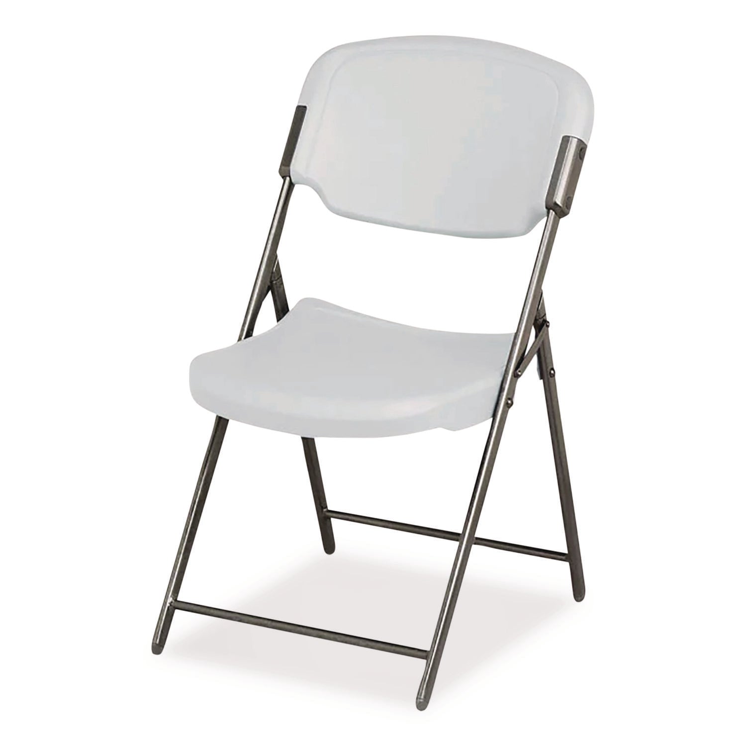 Rough n Ready® Commercial Folding Chair - Platinum Granite