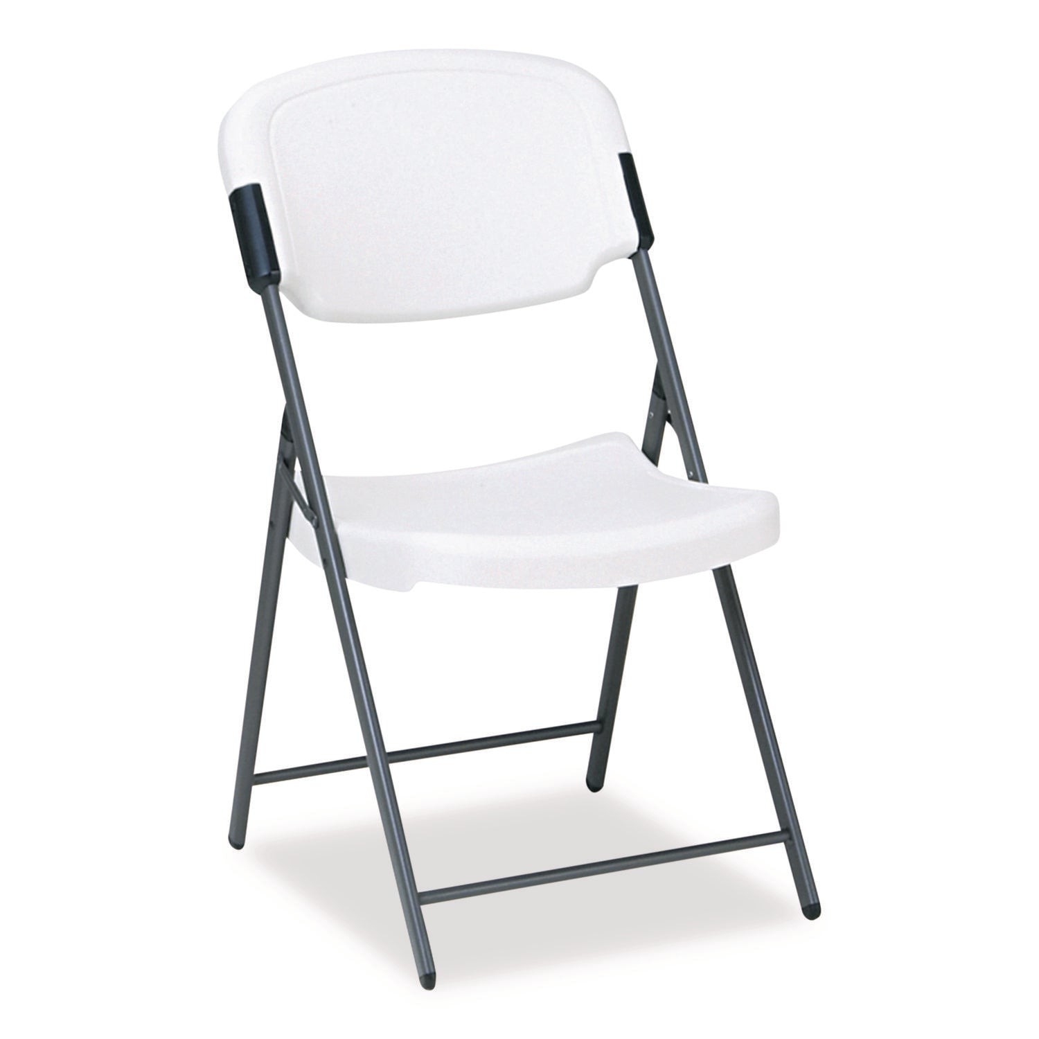 Rough n Ready® Commercial Folding Chair - Platinum Granite