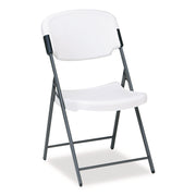 Rough n Ready® Commercial Folding Chair - Platinum Granite
