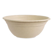 Fiber Barrel Bowls, 8 oz, Natural, 500/Carton