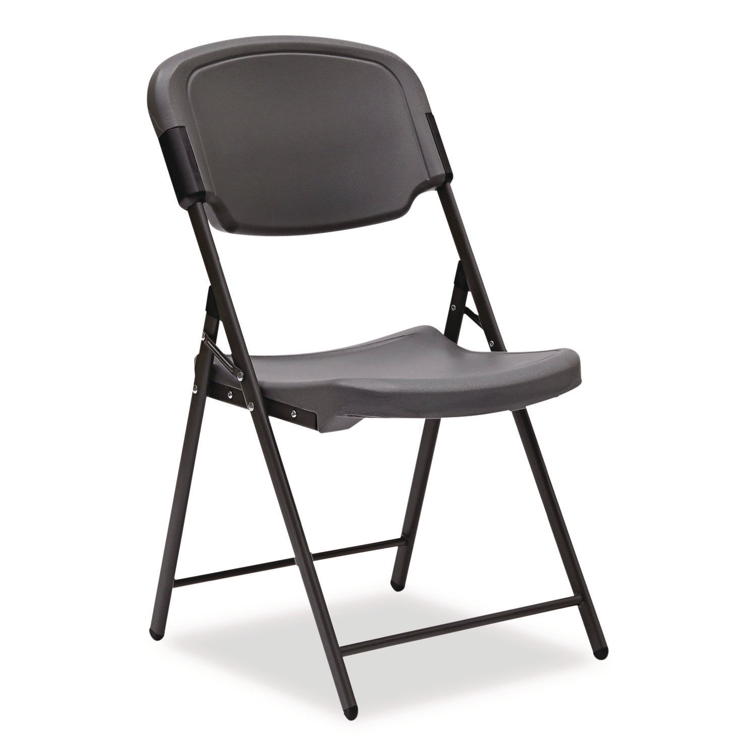 Rough n Ready® Commercial Folding Chair - Charcoal