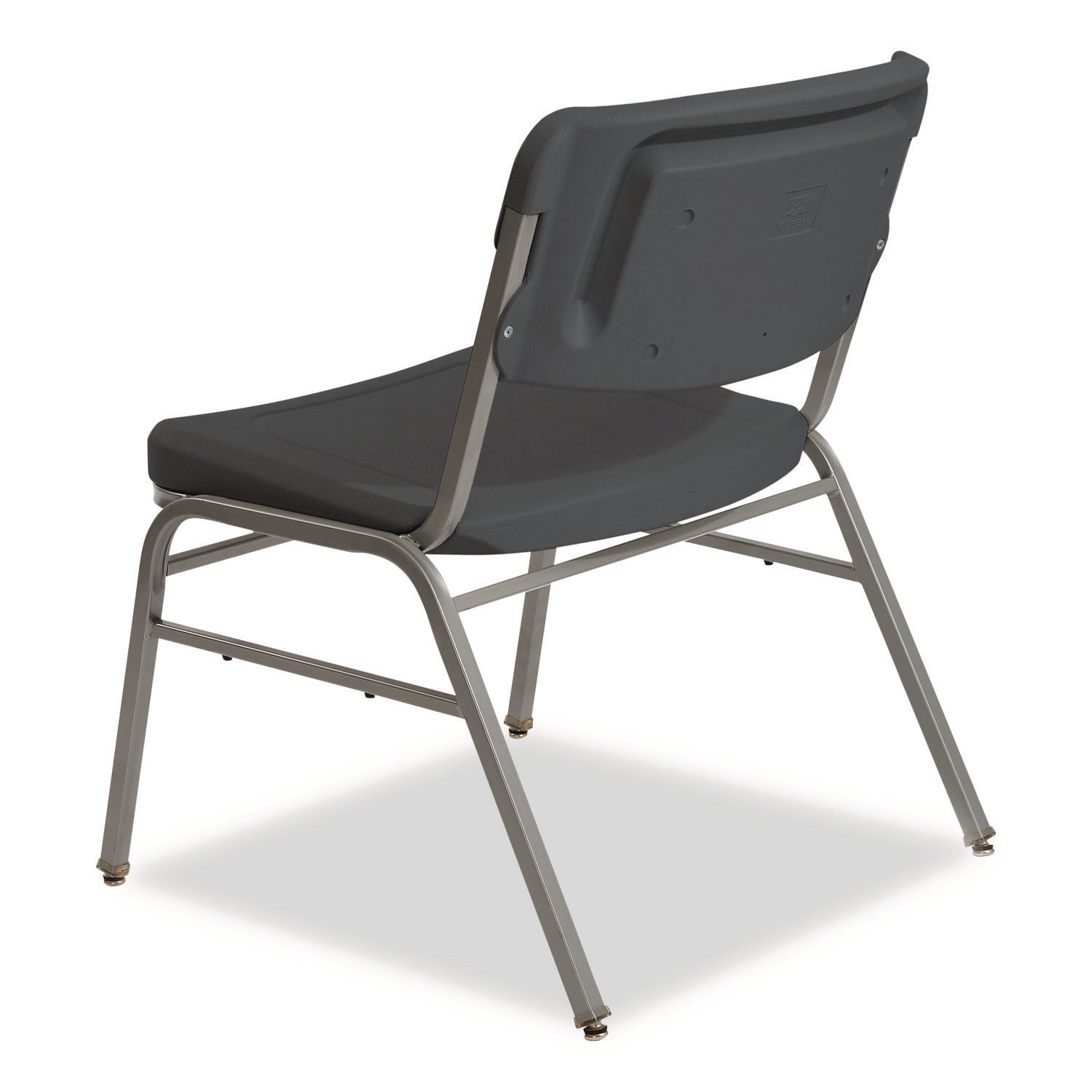 Rough n Ready® 4 Pack Big & Tall Stack Chair, Charcoal