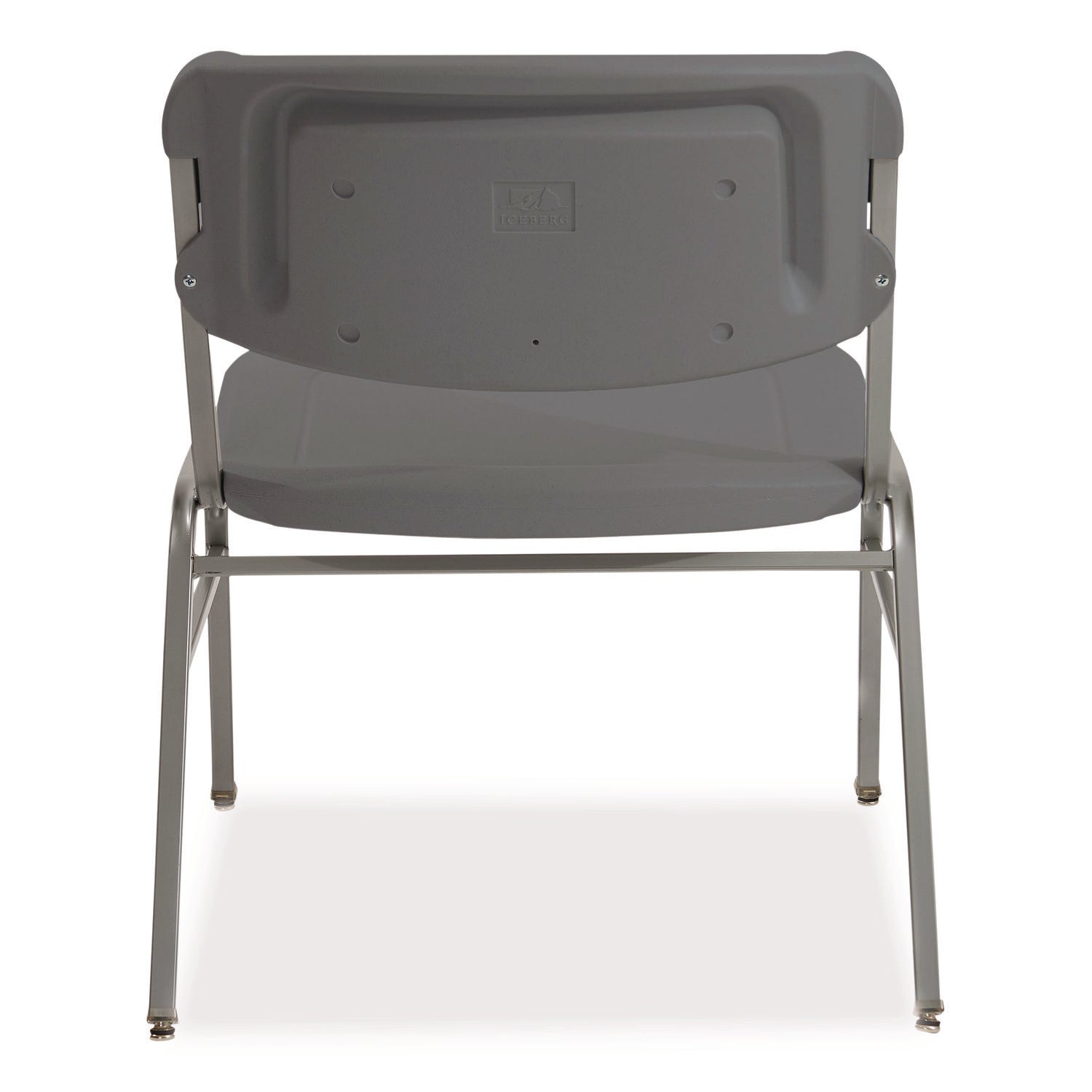 Rough n Ready® 4 Pack Big & Tall Stack Chair, Charcoal