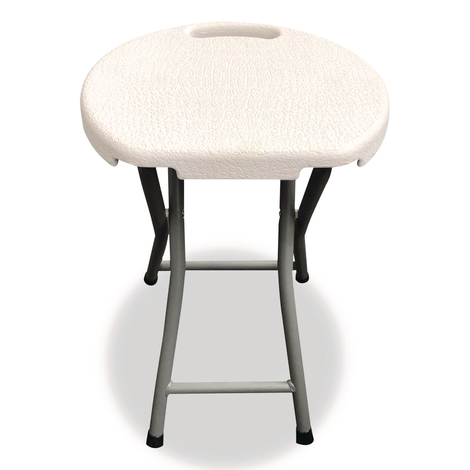 Rough n Ready® 4 Pack Folding Stool, Platinum Granite - 18" H