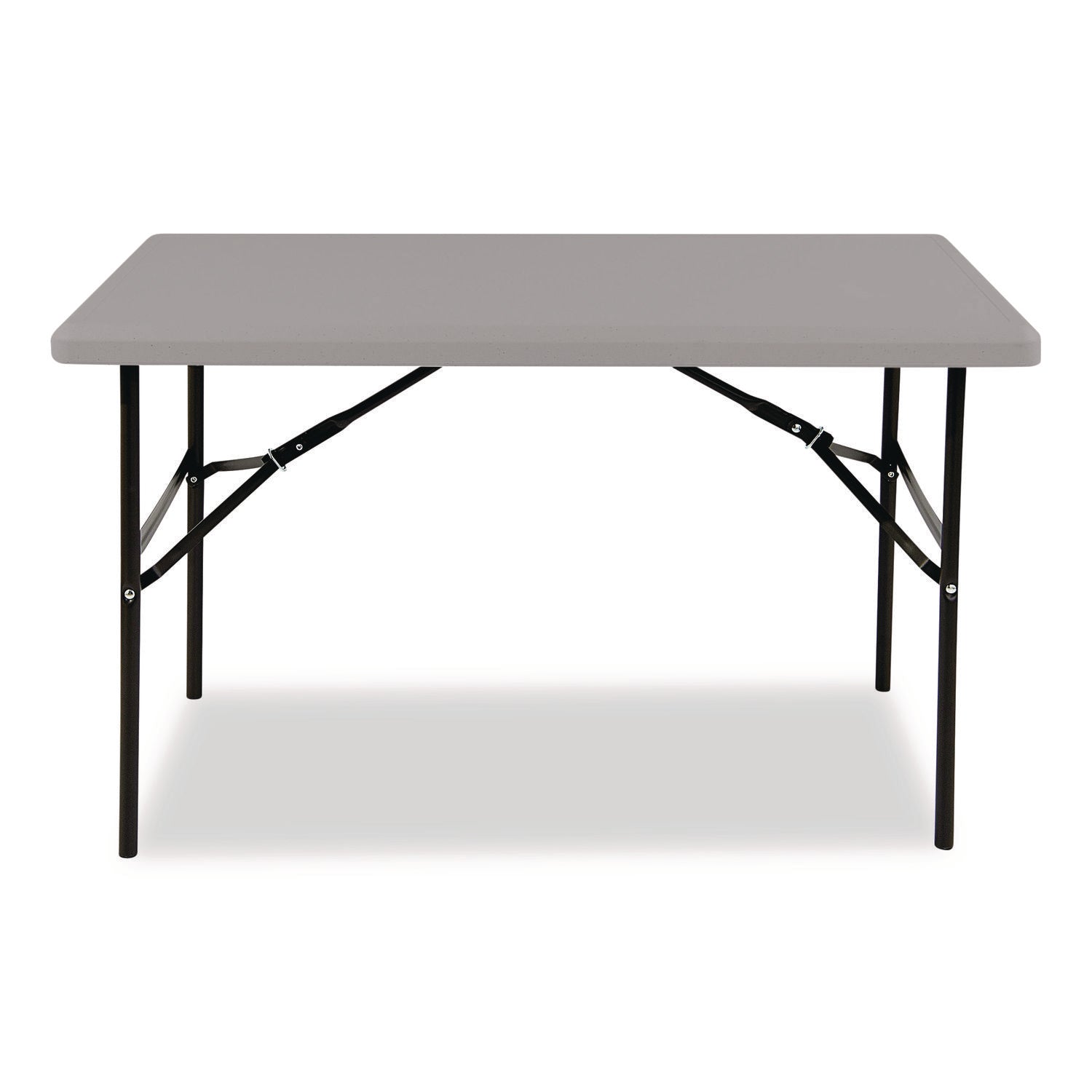 IndestrucTable® Classic Folding Table, Charcoal - 24" x 48"