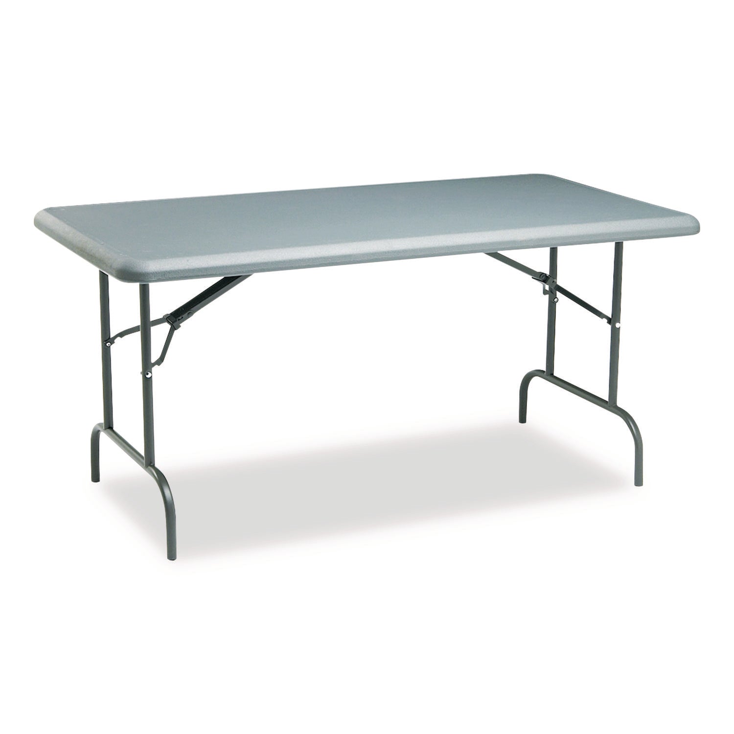 IndestrucTable® Industrial Folding Table, Charcoal - 30" x 60"