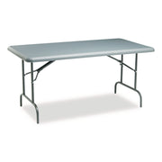 IndestrucTable® Industrial Folding Table, Charcoal - 30" x 60"
