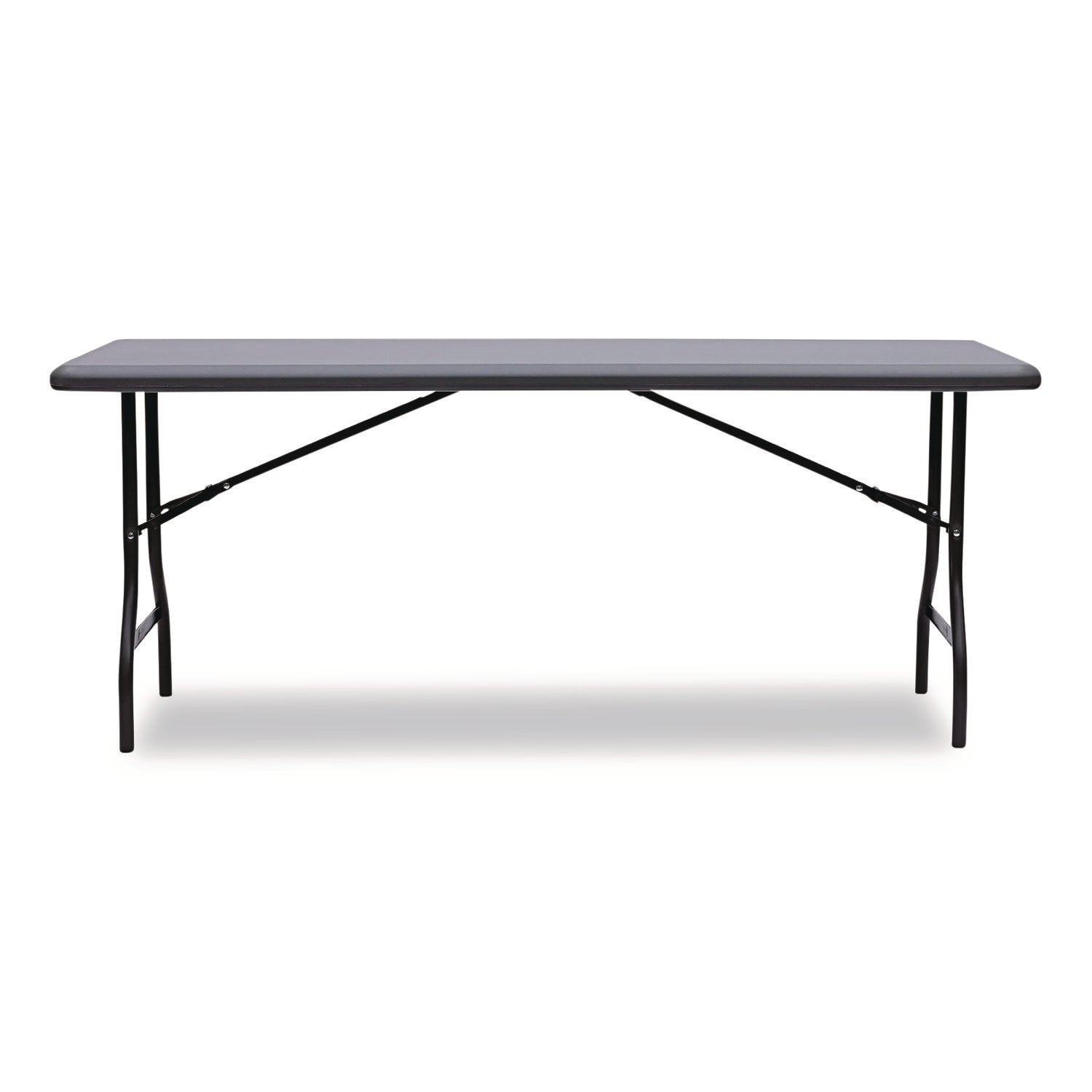 IndestrucTable® Industrial Folding Table, Charcoal - 30" x 72"