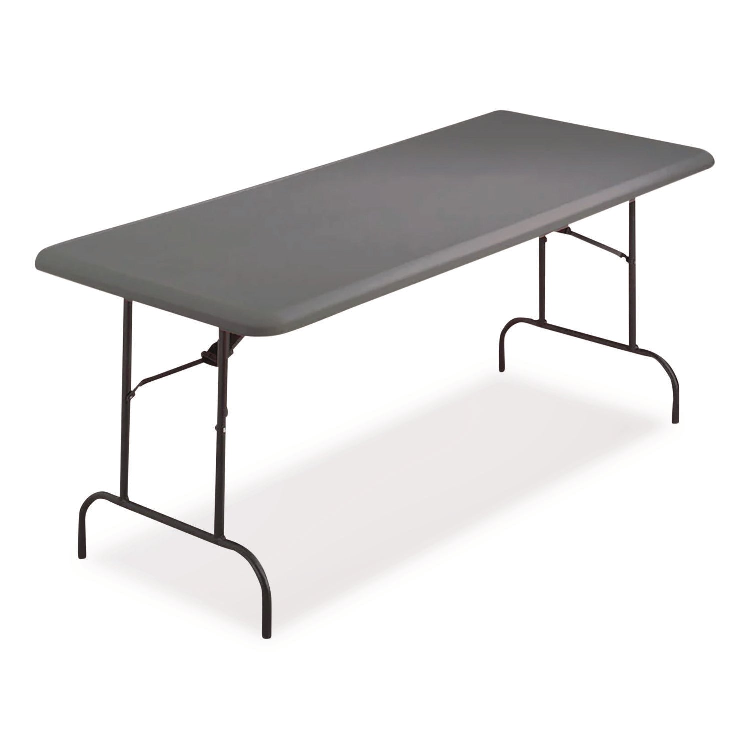 IndestrucTable® Industrial Folding Table, Charcoal - 30" x 72"