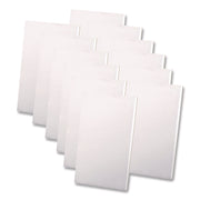 scratch pads, unruled, 3 x 5, white, 100 sheets, dozen