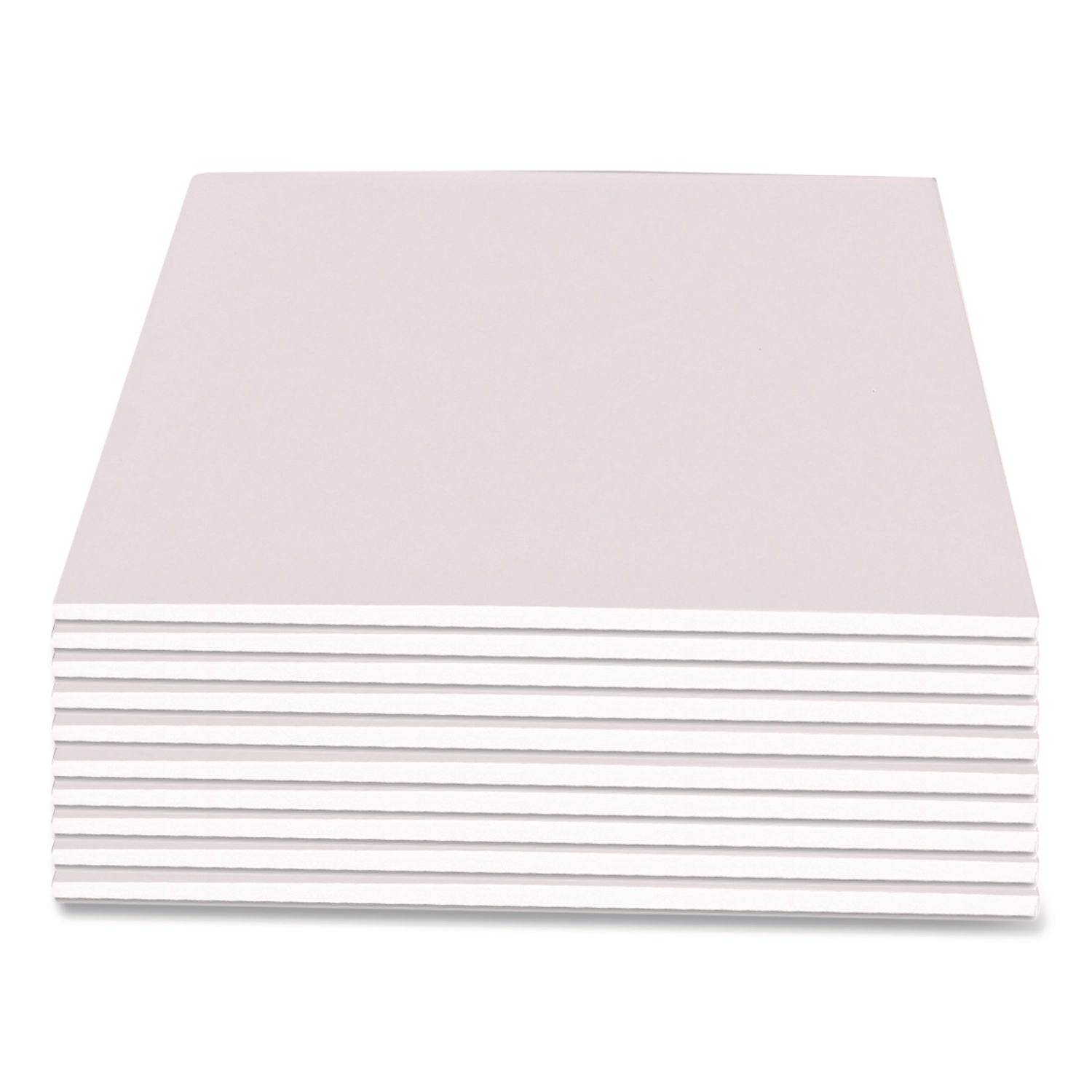scratch pads, unruled, 3 x 5, white, 100 sheets, dozen