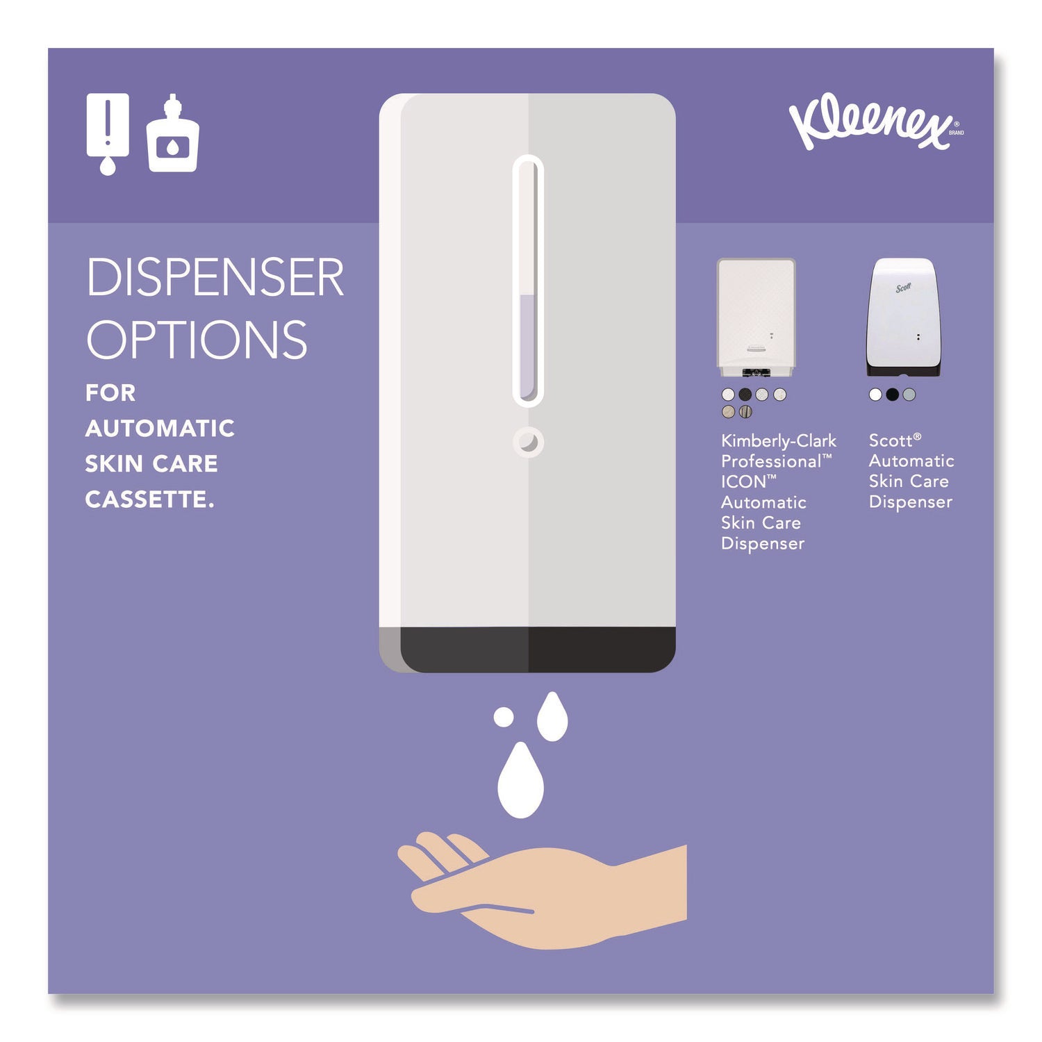 1.27 quart - Bacteria Remover - Hand, Skin - Moisturizing - Clear - Dye-free, Quick Drying, Non-sticky, Fragrance-free - 2 / Carton