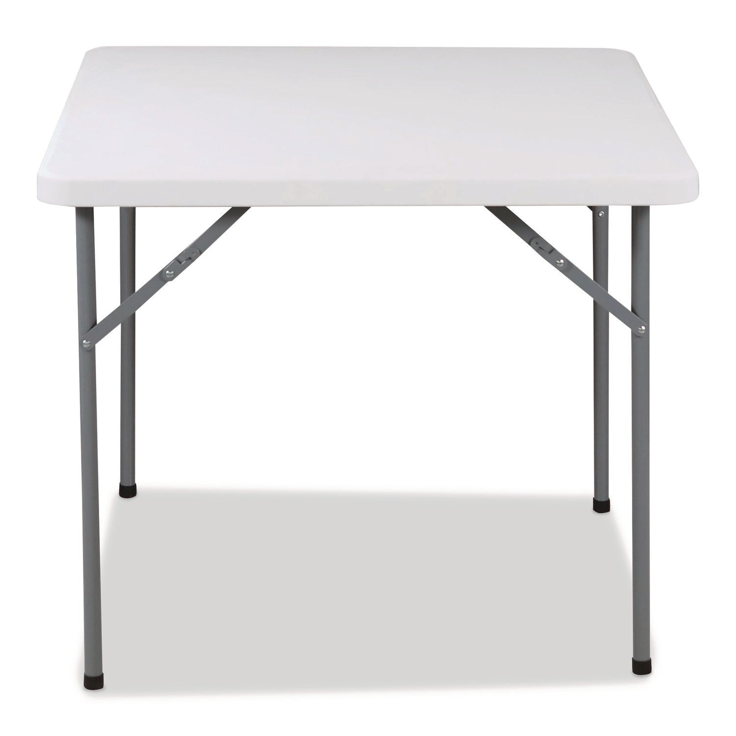 IndestrucTable® Classic Folding Table, Platinum Granite - 34" Square