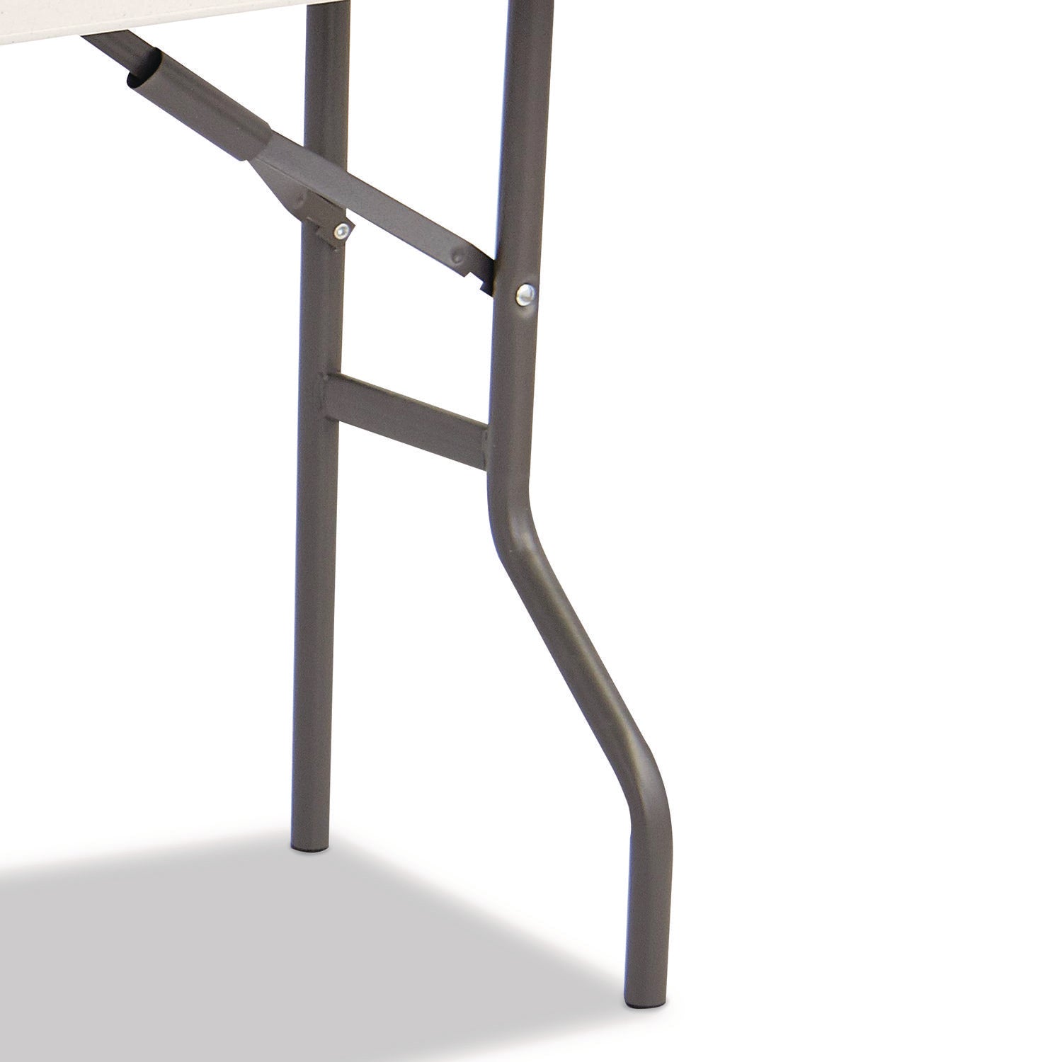 IndestrucTable® Classic Folding Table, Platinum Granite - 18" x 60"