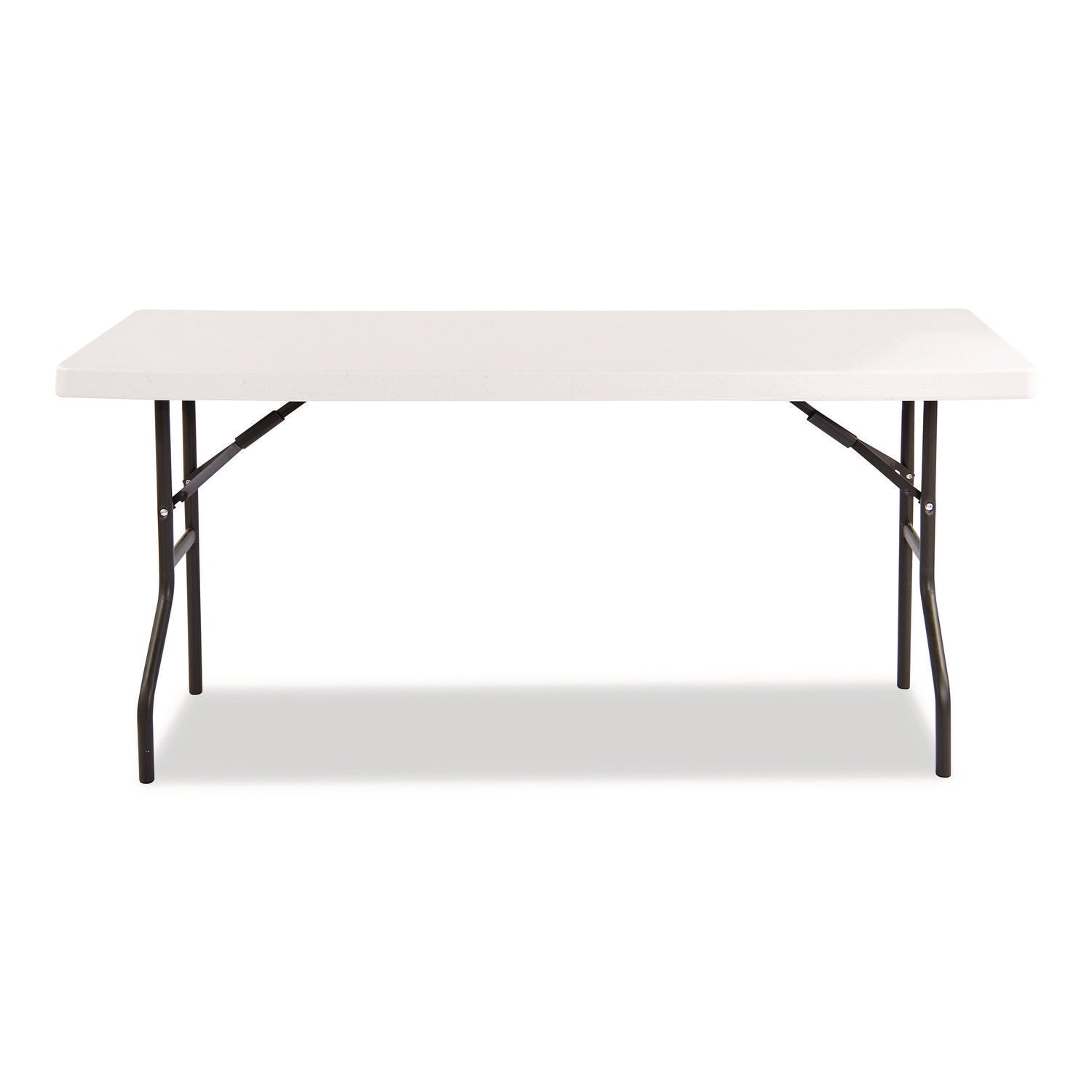 IndestrucTable® Classic Folding Table, Platinum Granite - 18" x 60"