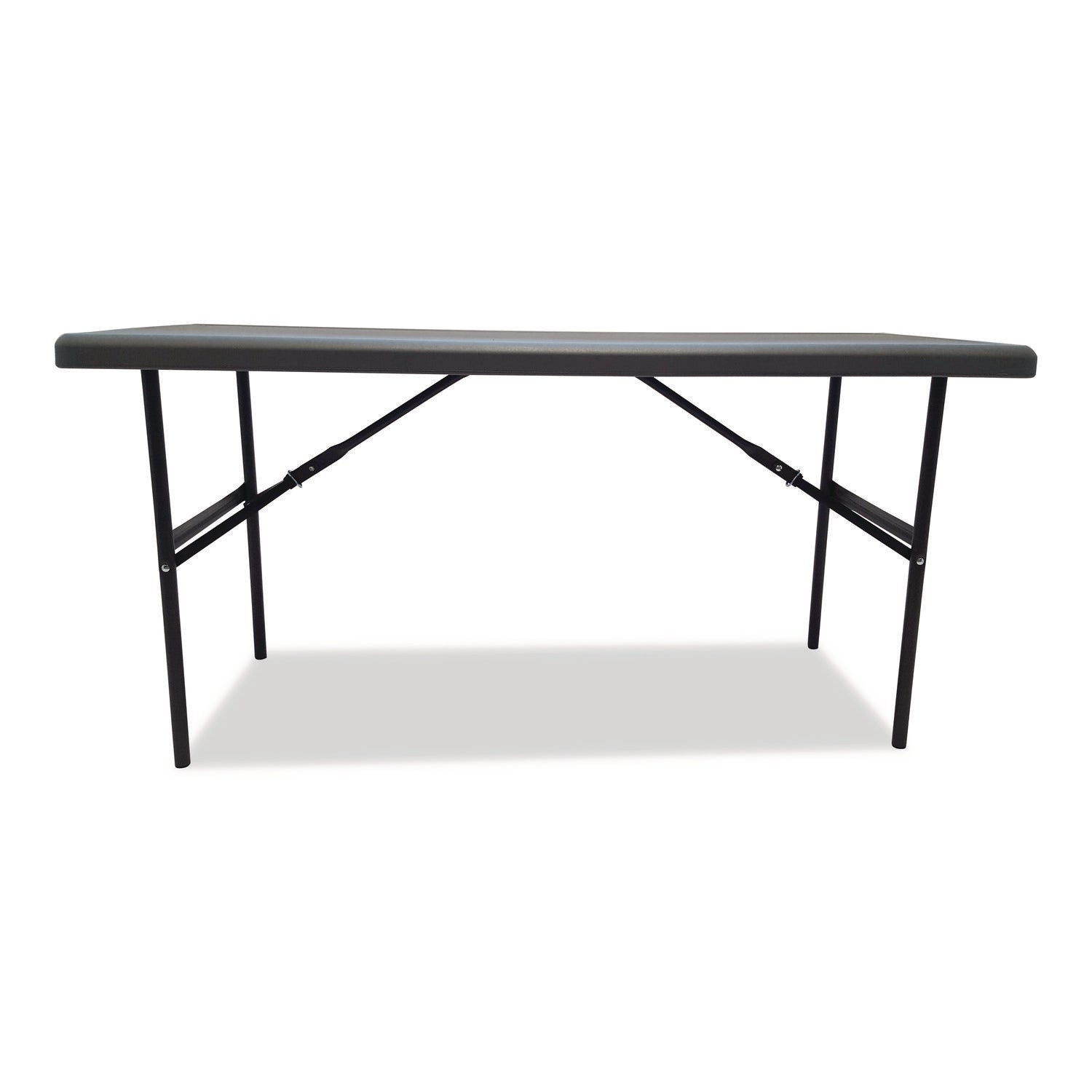 IndestrucTable® Classic Folding Table, Charcoal - 24" x 60"