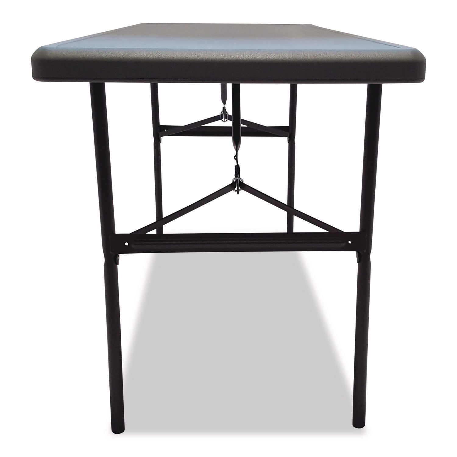 IndestrucTable® Classic Folding Table, Charcoal - 24" x 60"