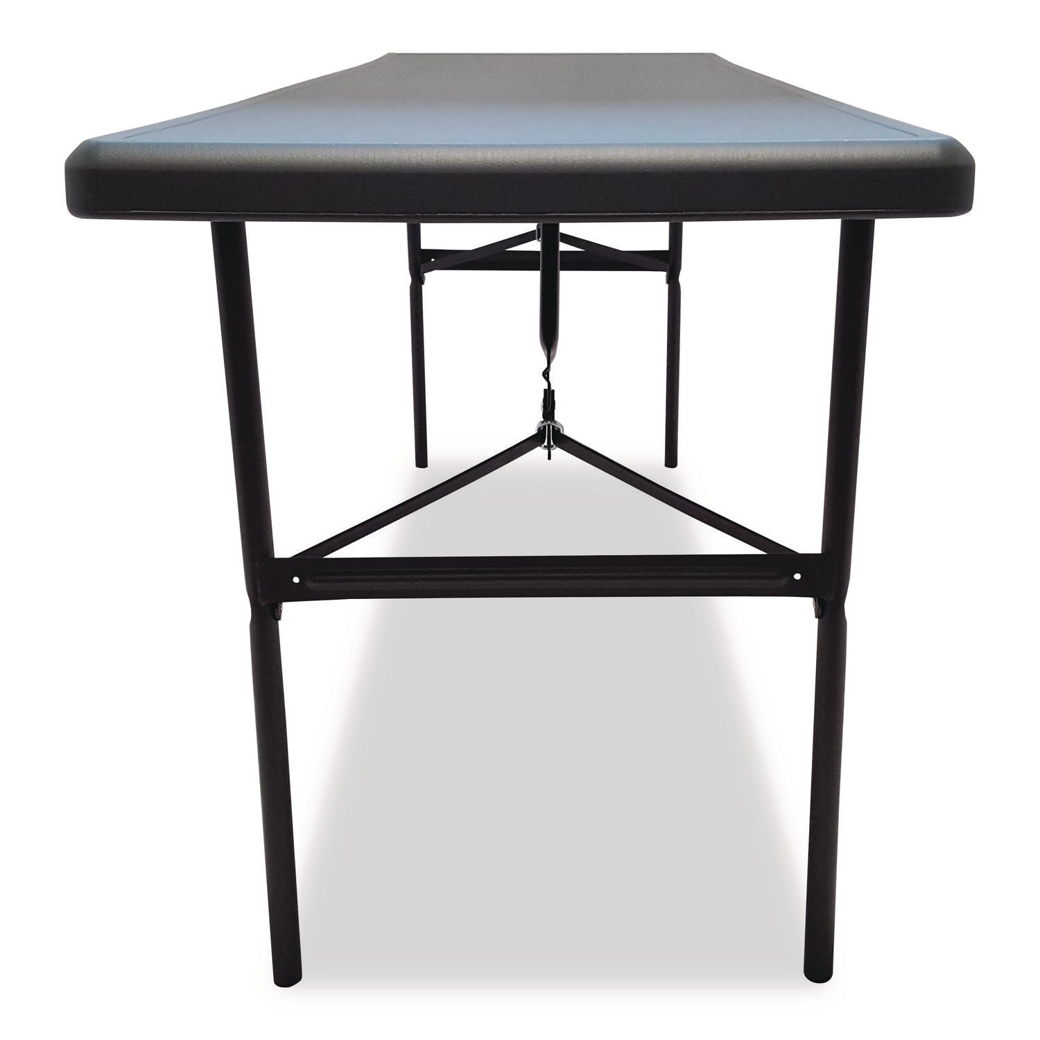 IndestrucTable® Classic Folding Table, Charcoal - 24" x 72"