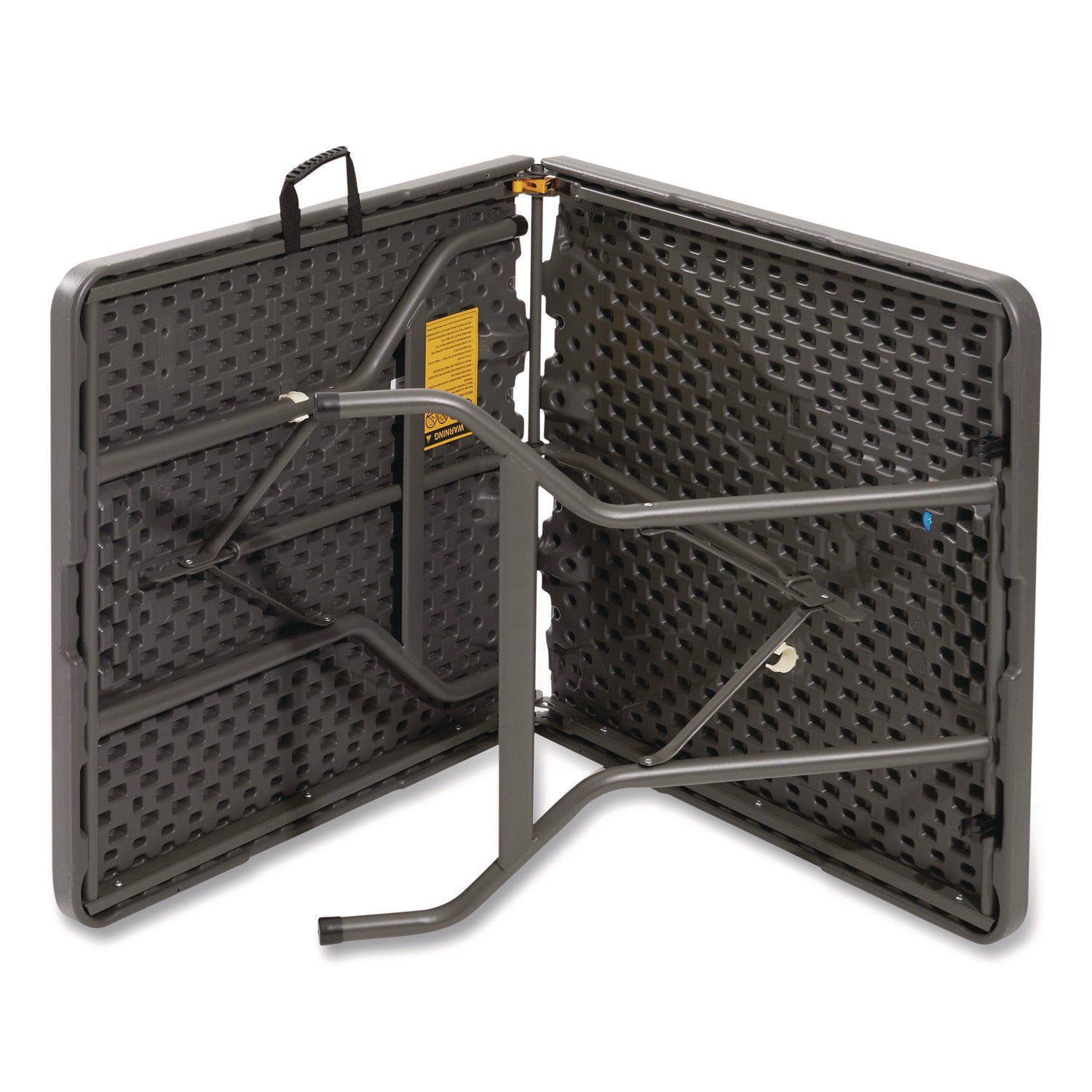 IndestrucTable® Classic Folding Table, Charcoal, 30" x 60" BiFold