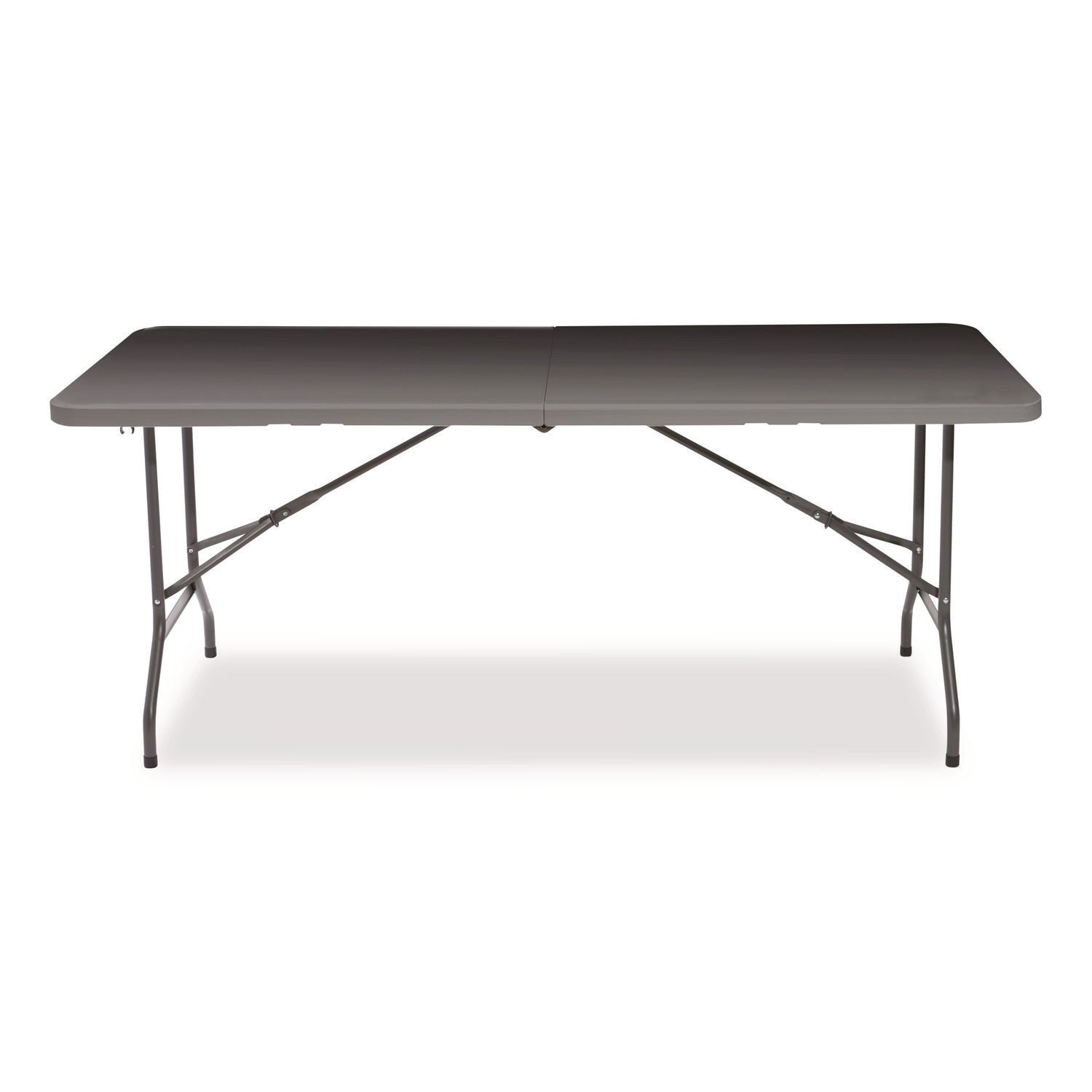 IndestrucTable® Classic Folding Table, Charcoal - 30" x 72" BiFold