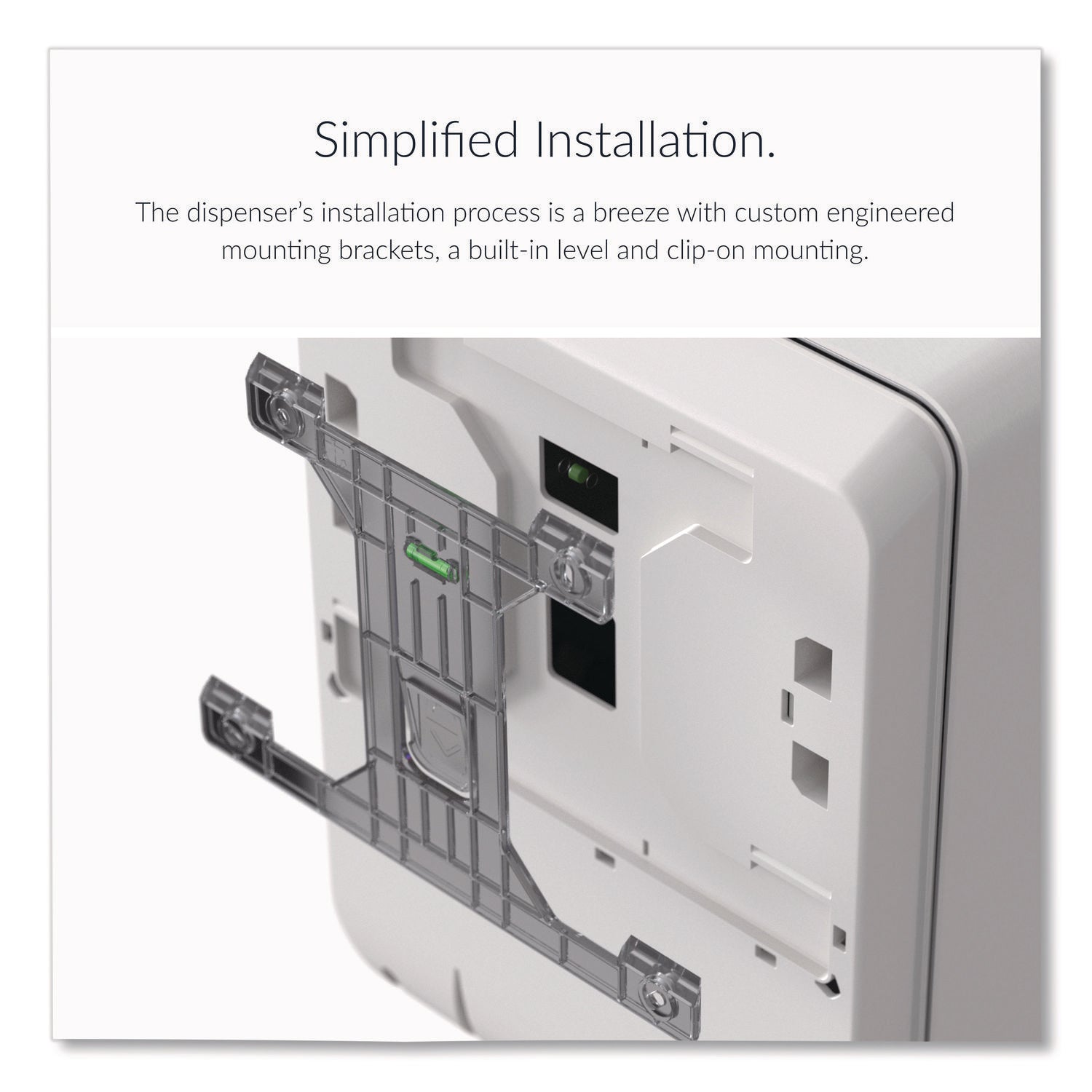Kimberly-Clark Professional ICON Auto Roll Towel Dispenser - Touchless Dispenser - 16.5" Height x 12.4" Width x 10.2" Depth - White Mosaic - Automatic, Hinged, Jam-free, Key Lock, Push Button, Long Lasting - 1 Each