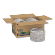 Dixie Ultra&reg; Pathways 10-1/16" Heavyweight Paper Plates by GP Pro - Serving - Pathways - Microwave Safe - 10.1" Diameter - White - Paper Body - 125 / Pack
