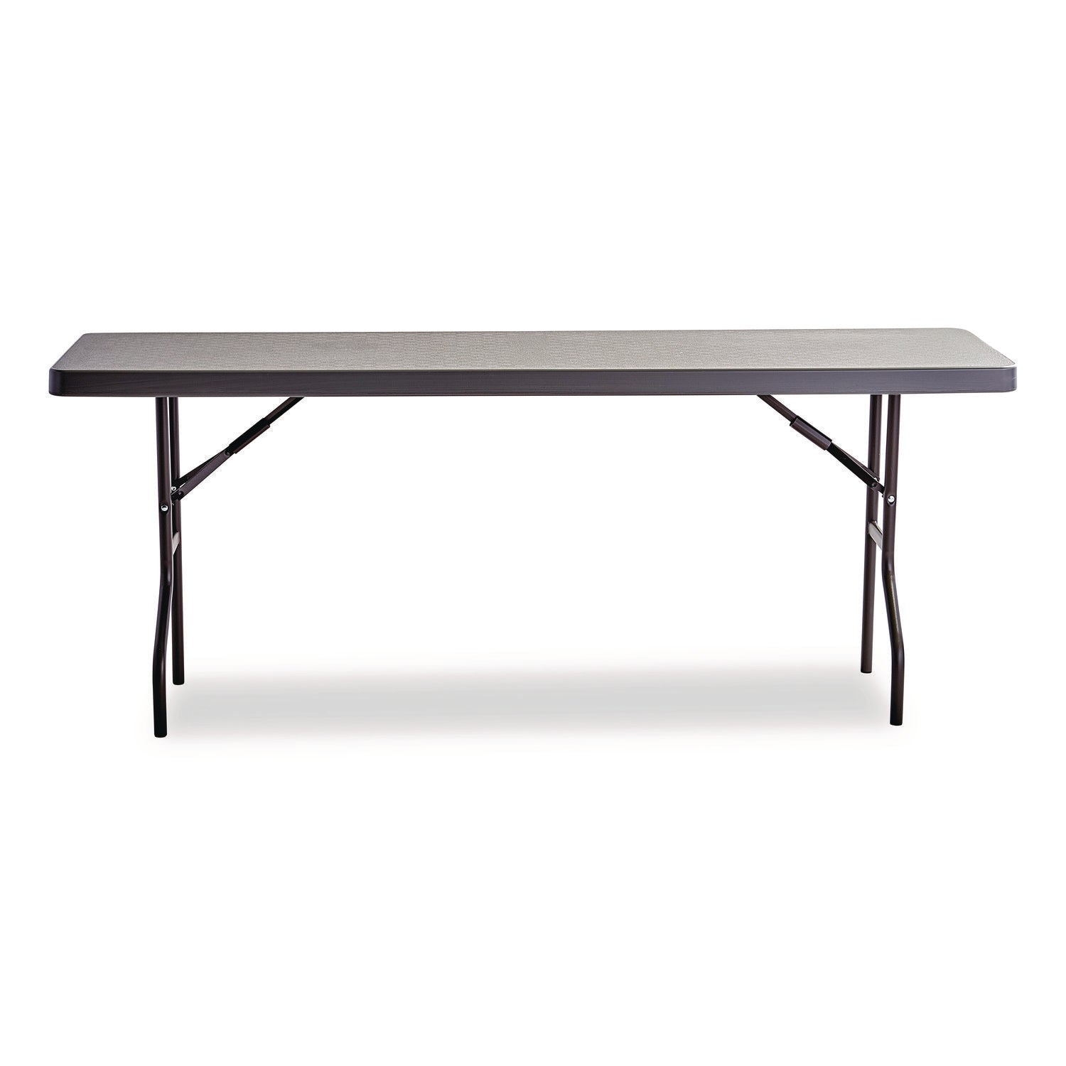IndestrucTable® Commercial Folding Table , Charcoal - 24" x 48"